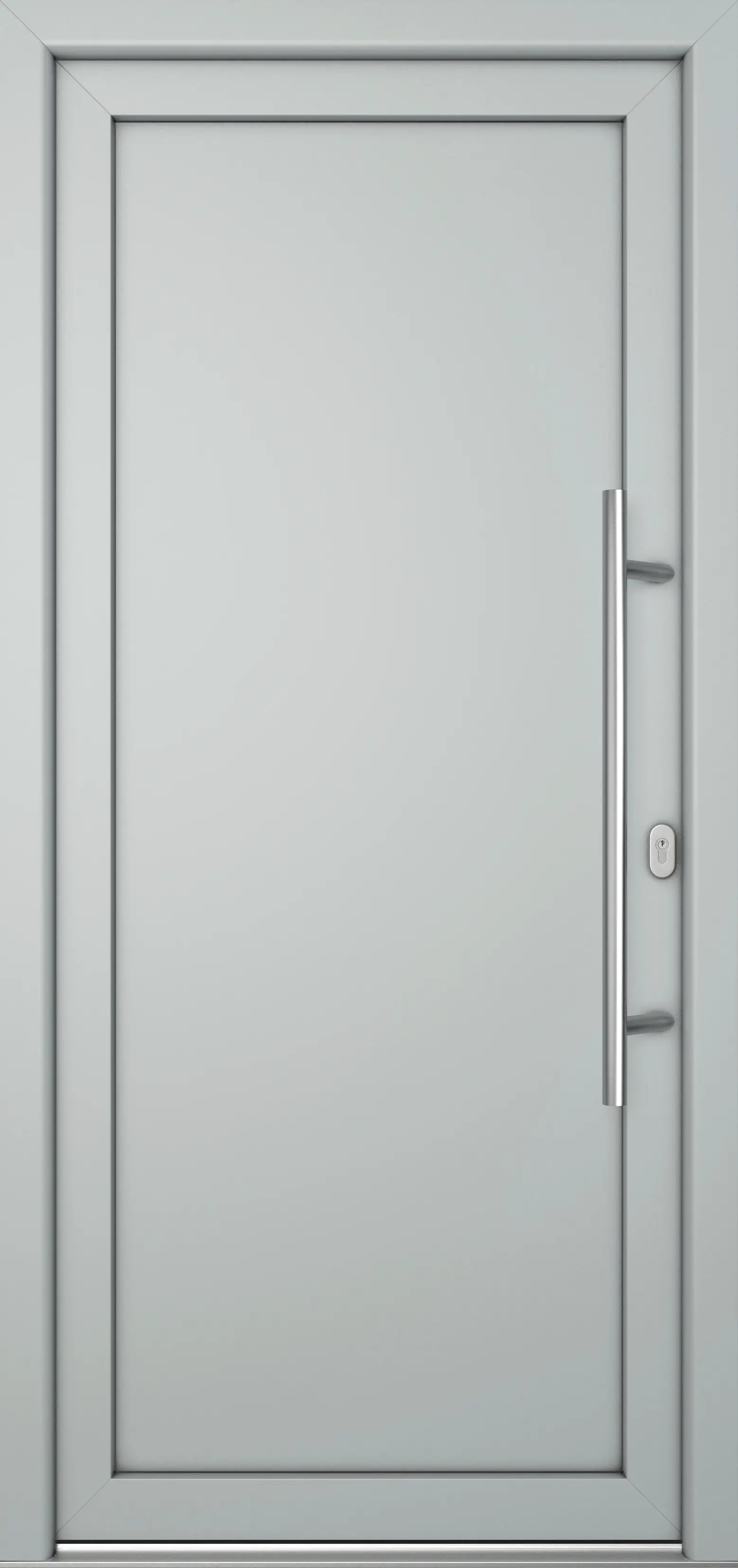 Meeth Haustür Signum Pro PVC Modell 01 98 x 200 cm DIN Rechts weiß