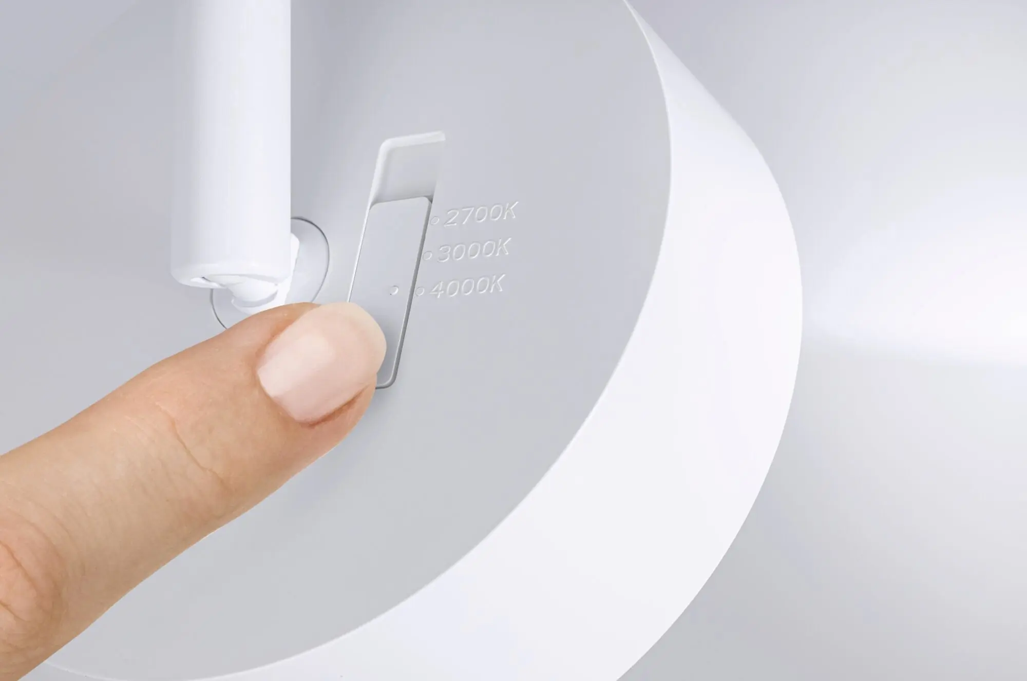 Paulmann URail LED-Deckenleuchte 1er Spot Circle Ø 10 x 13,5 cm warmweiß-neutralweiß weiß