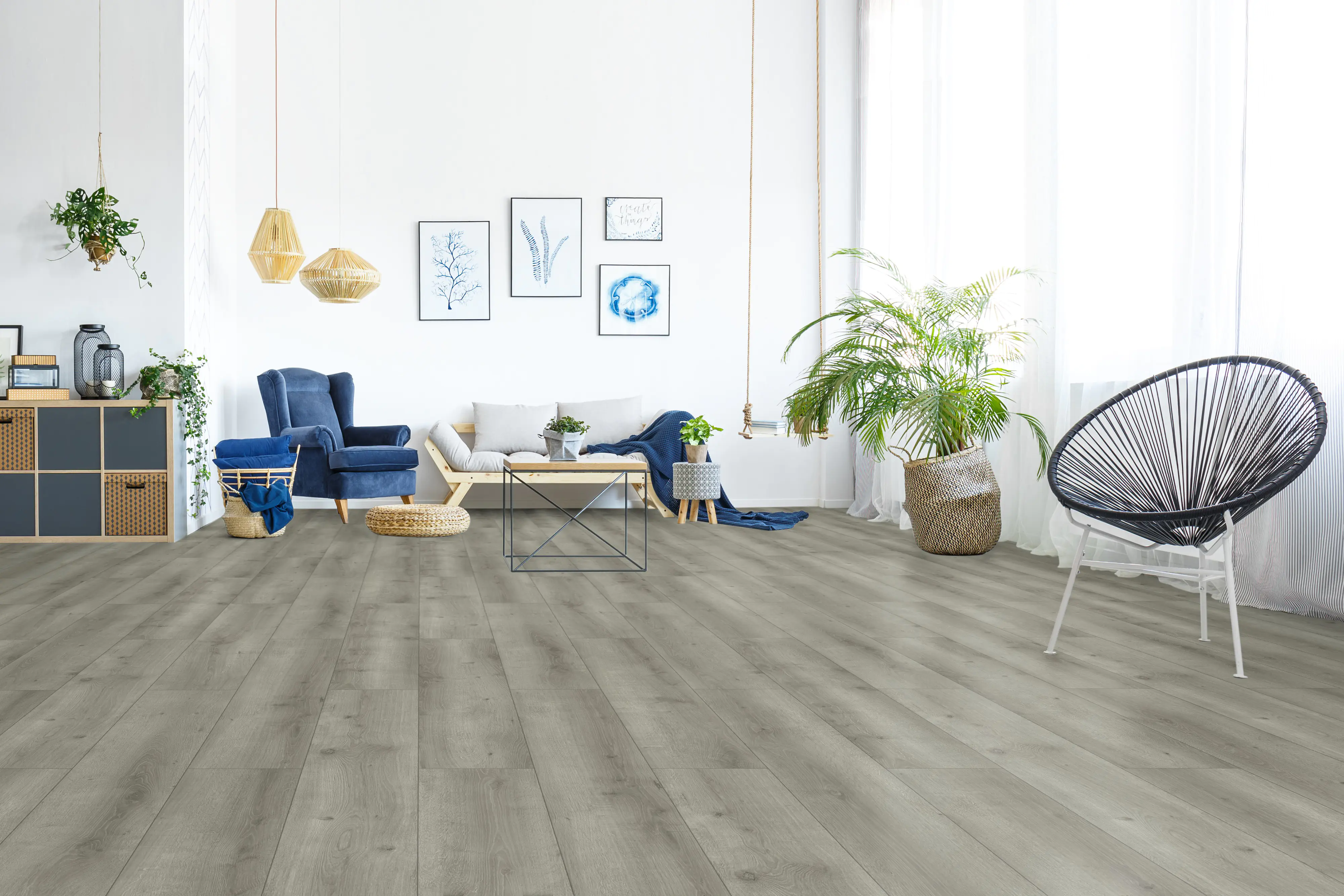 Classen Laminat Megaloc Aquaprotect Oak grey brown