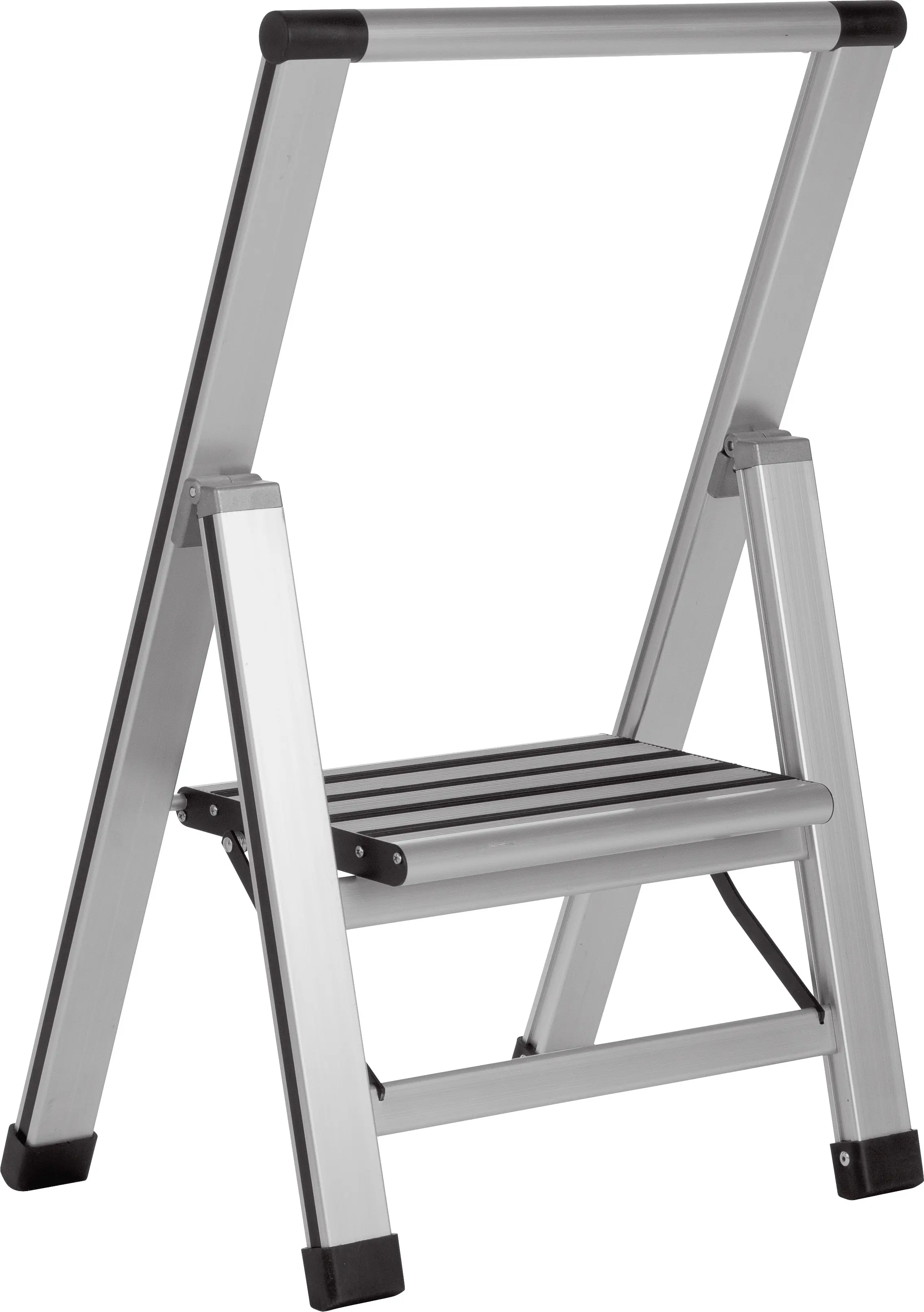 Wenko Aluminium-Design Klapptrittleiter 2,05 m