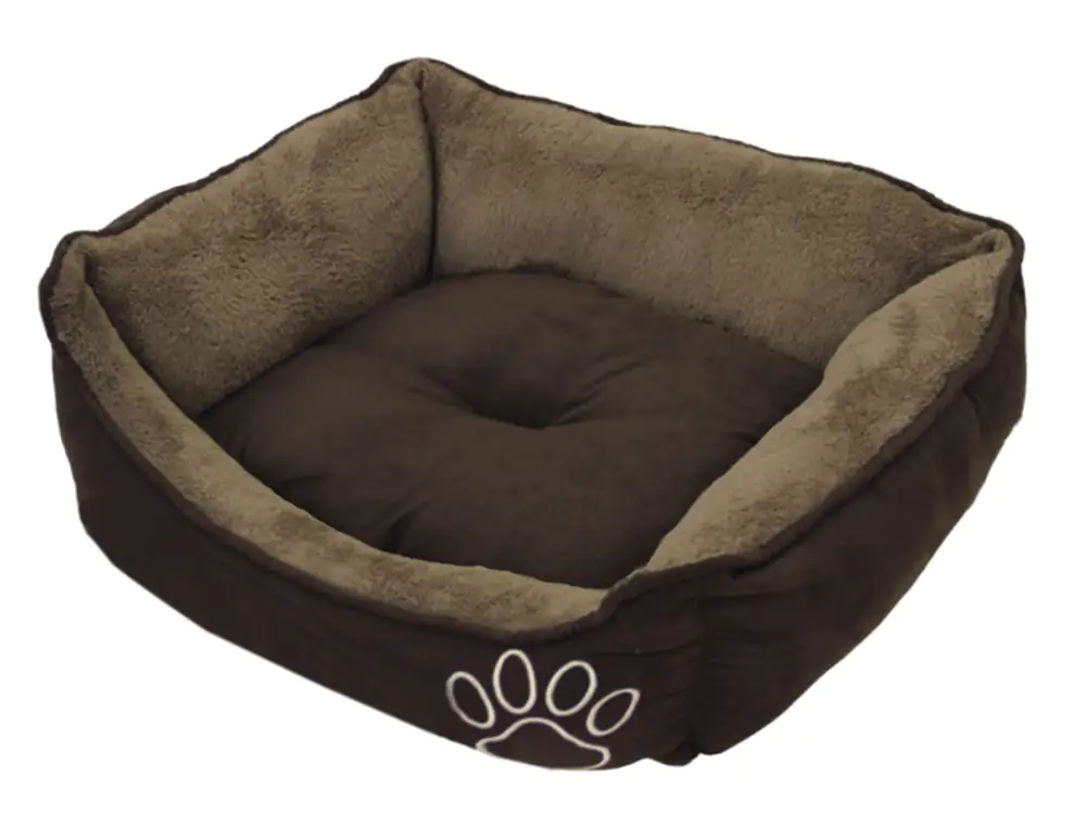 Nobby Komfortbett Mero Classic eckig braun