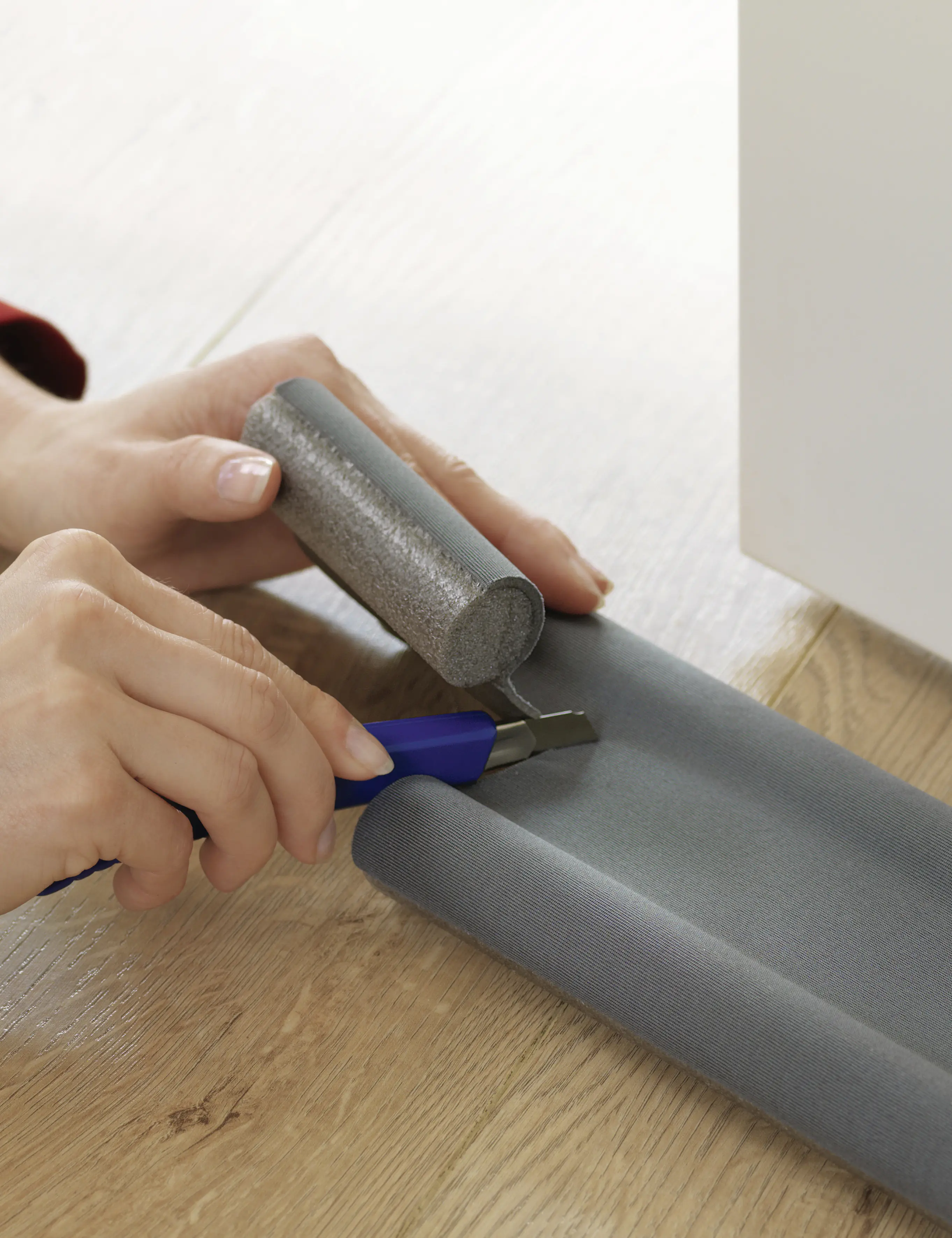 tesa Insulation Türbodendoppeldichtung grau, 95 cm x 25 mm