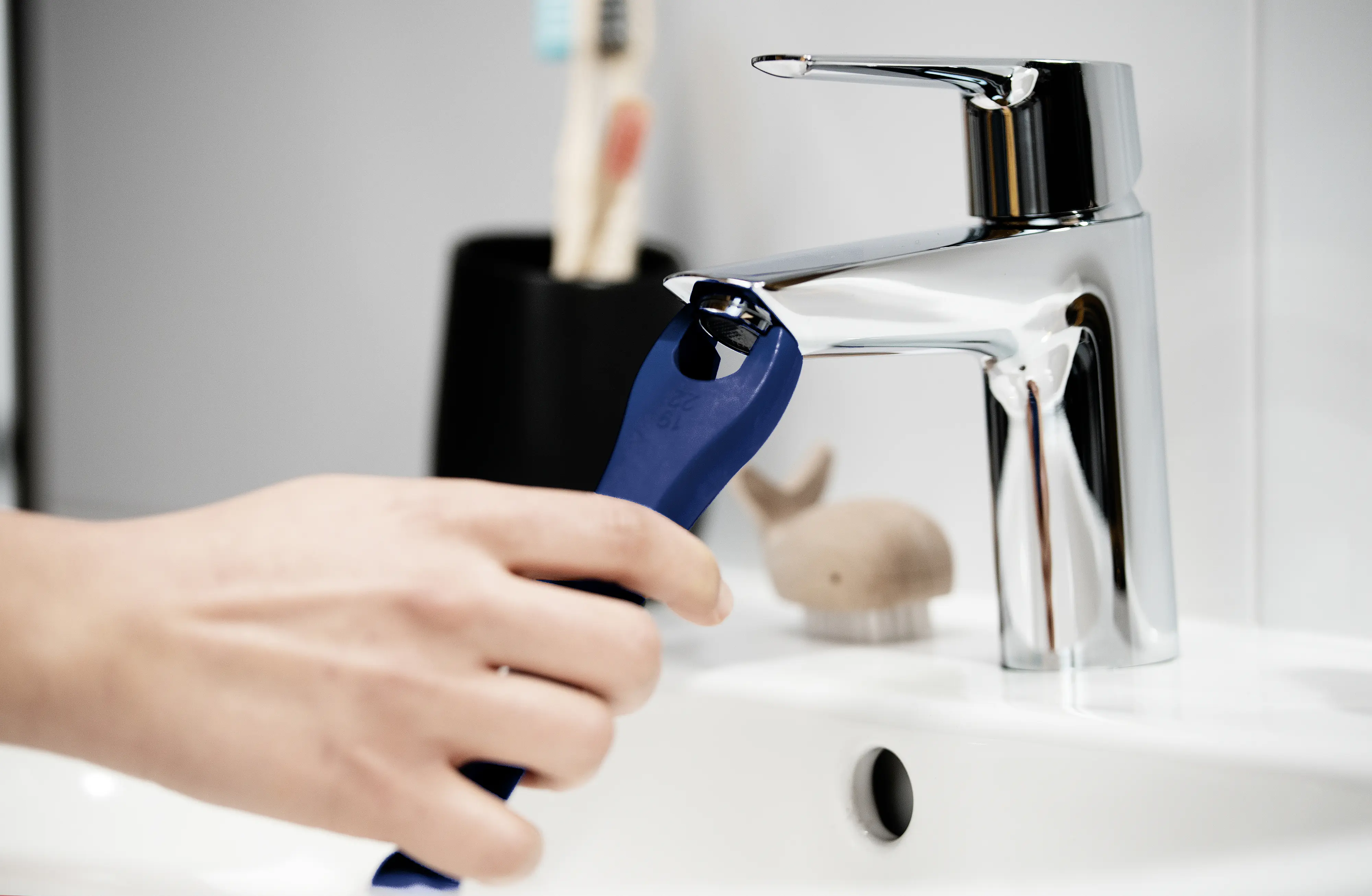 Grohe Waschtischarmatur Start Loop verchrom 