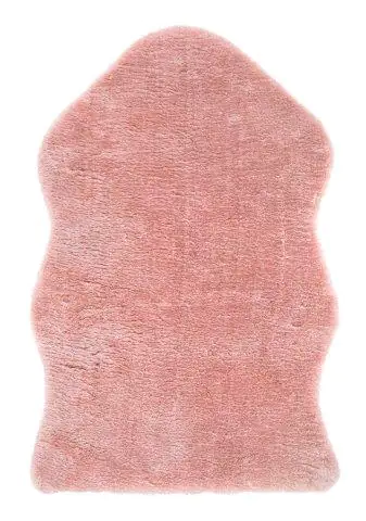 Andiamo Kunstfell Lambskin rosa, 55 x 80 cm