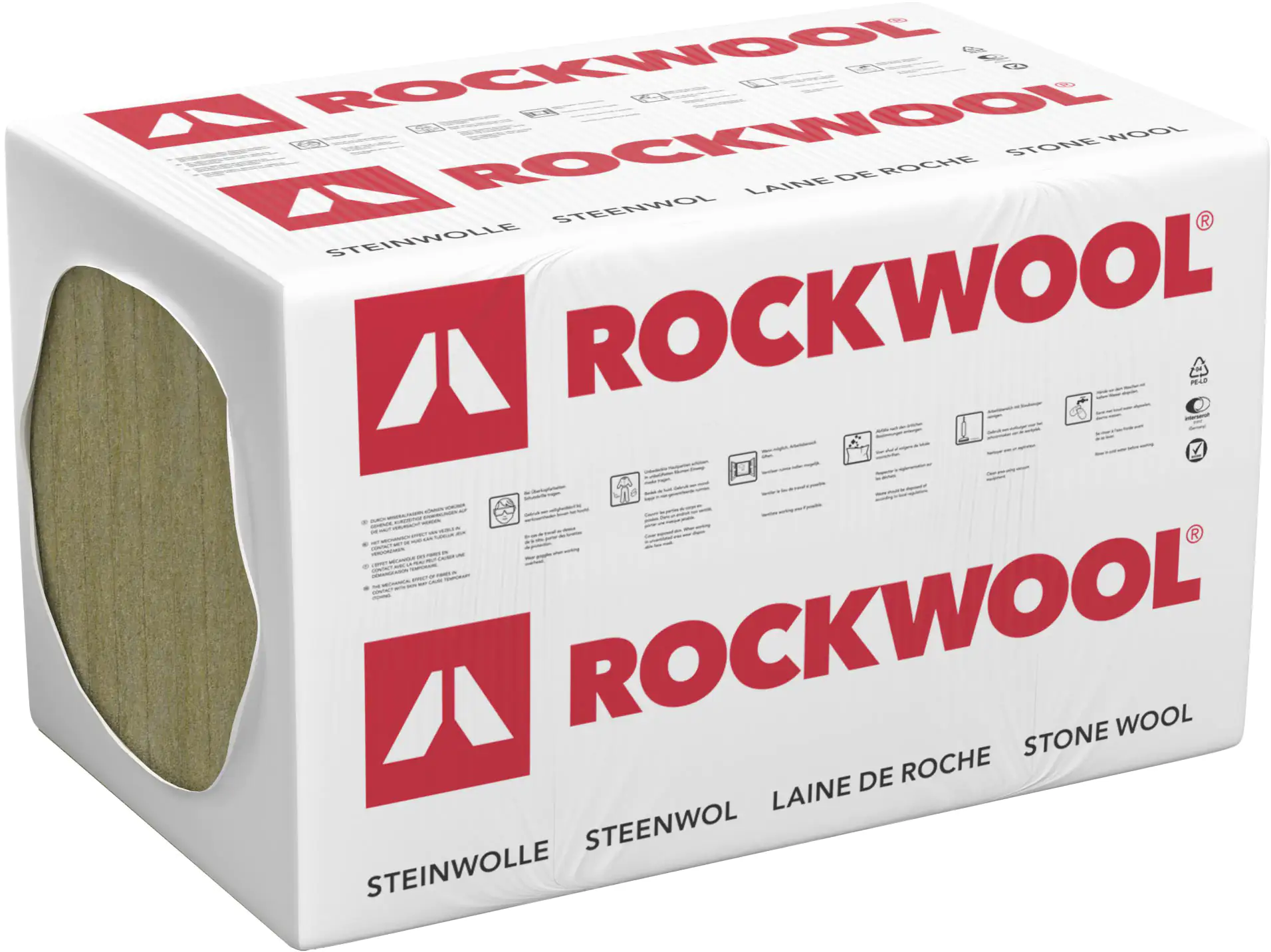 Rockwool Trennwandplatte Sonorock Akustik WLG 040 