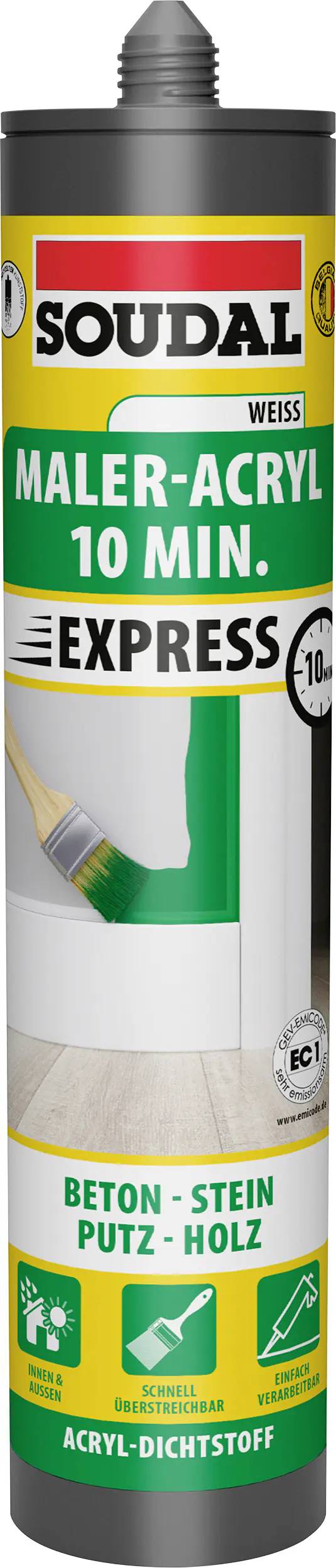 Soudal Maleracryl 10 Min. Express weiß 300 ml