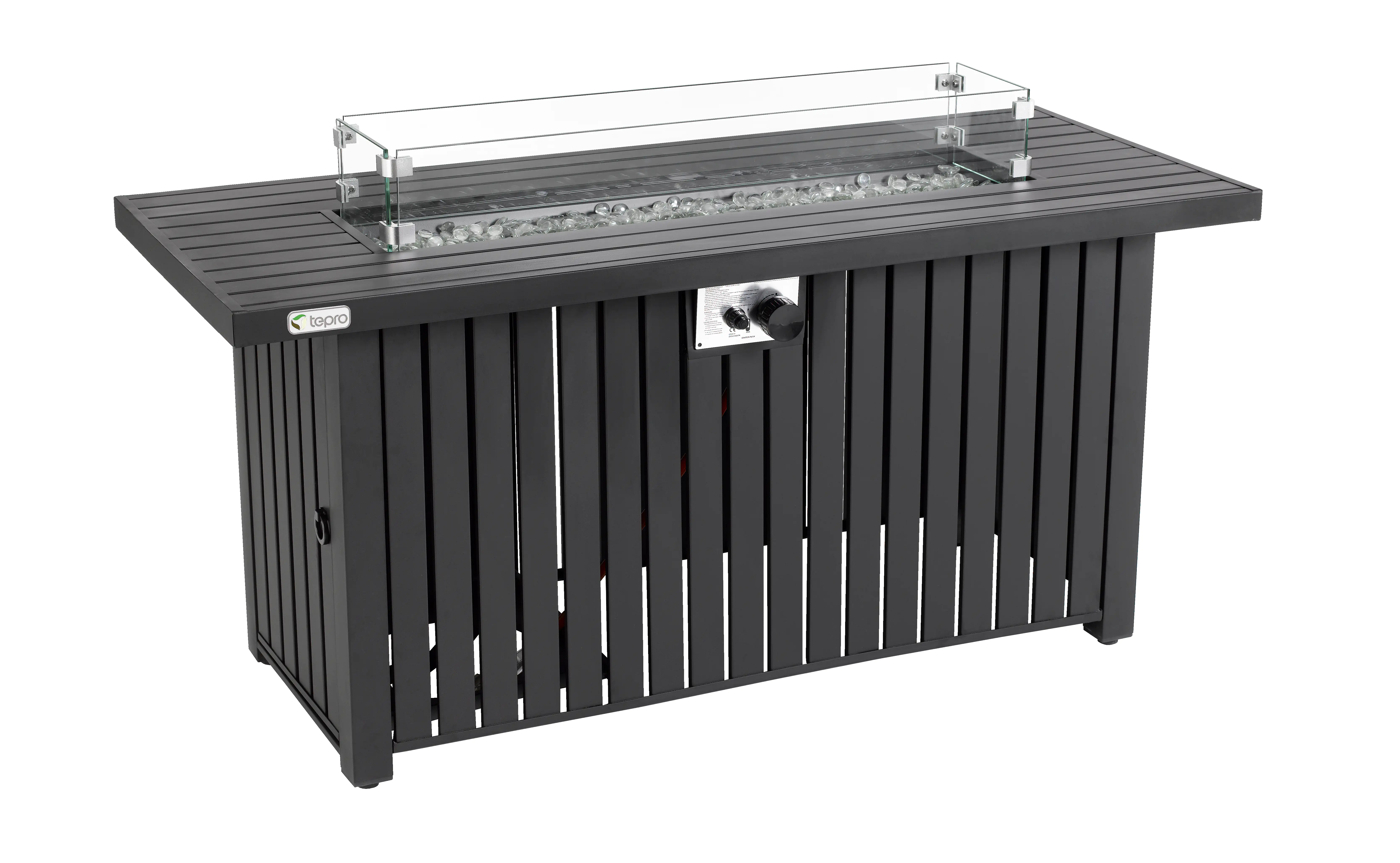 Tepro Gasfeuerstelle Topeka XL anthrazit