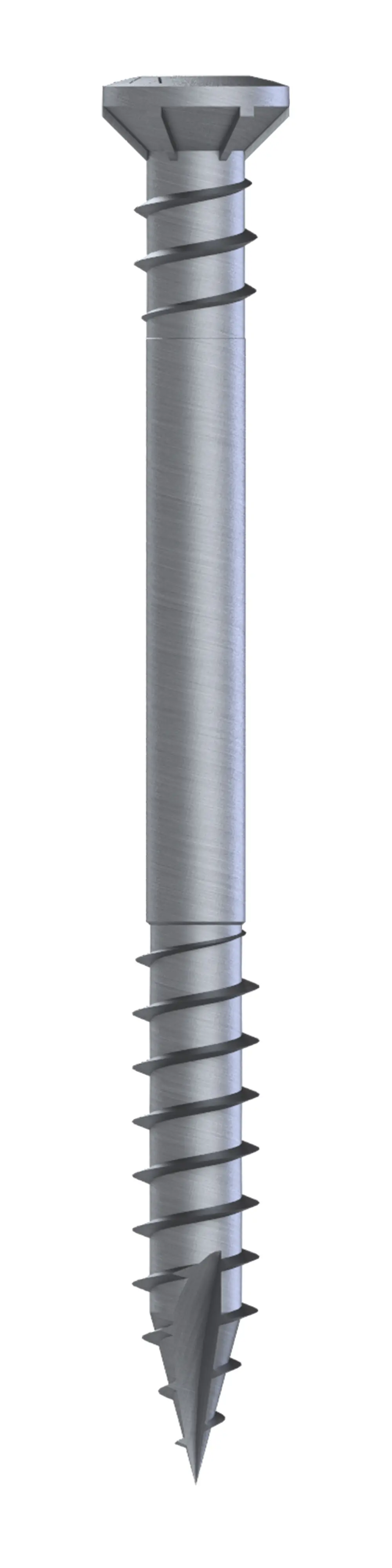 HSeasy Terra Duo Terrassenschrauben rostfrei Ø 5,5 x 60 mm - 200 Stück Edelstahl C1
