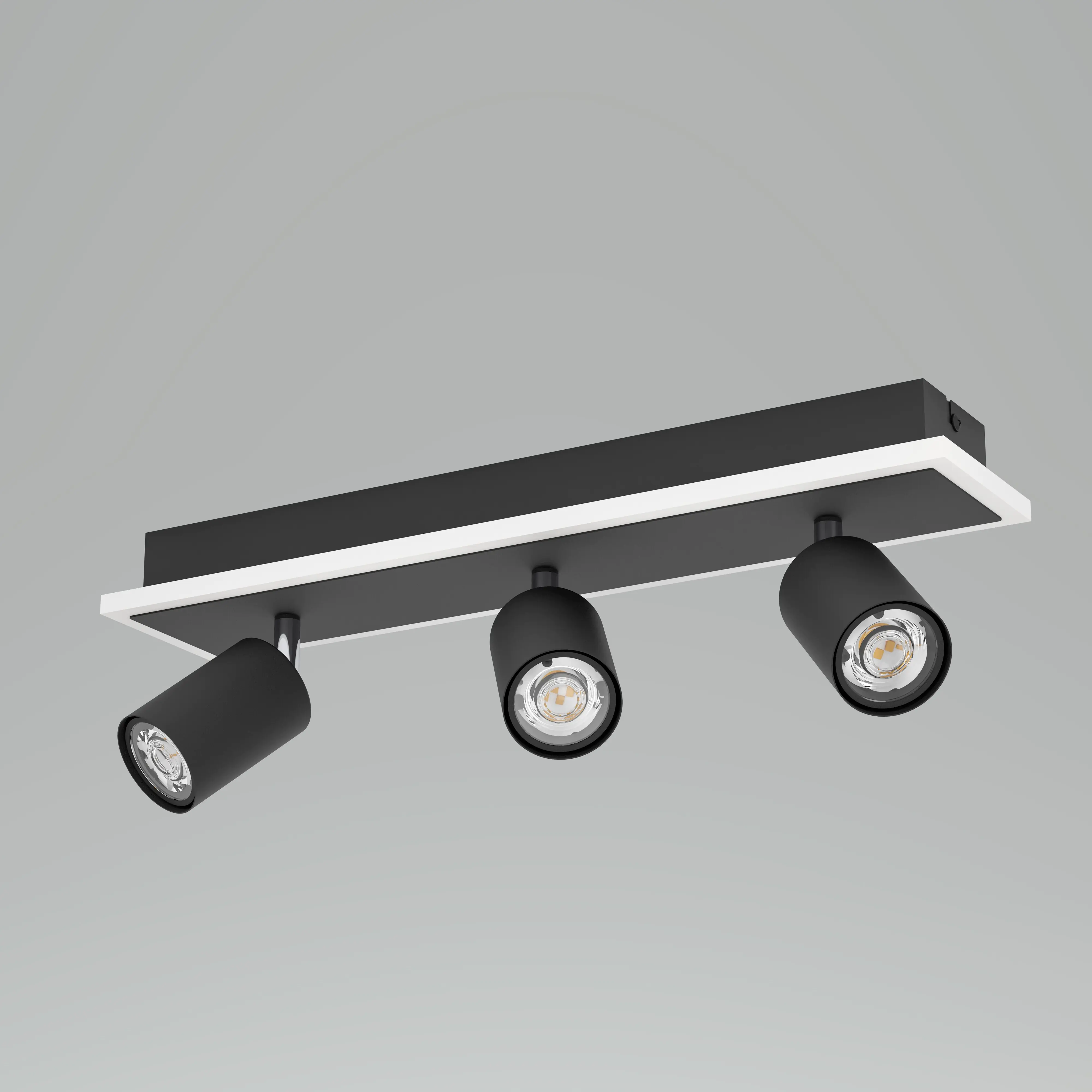 Eglo 3er LED Spot Spot Rimbocchi 1 20W, 2500 lm, 3000K, schwarz, Stahl