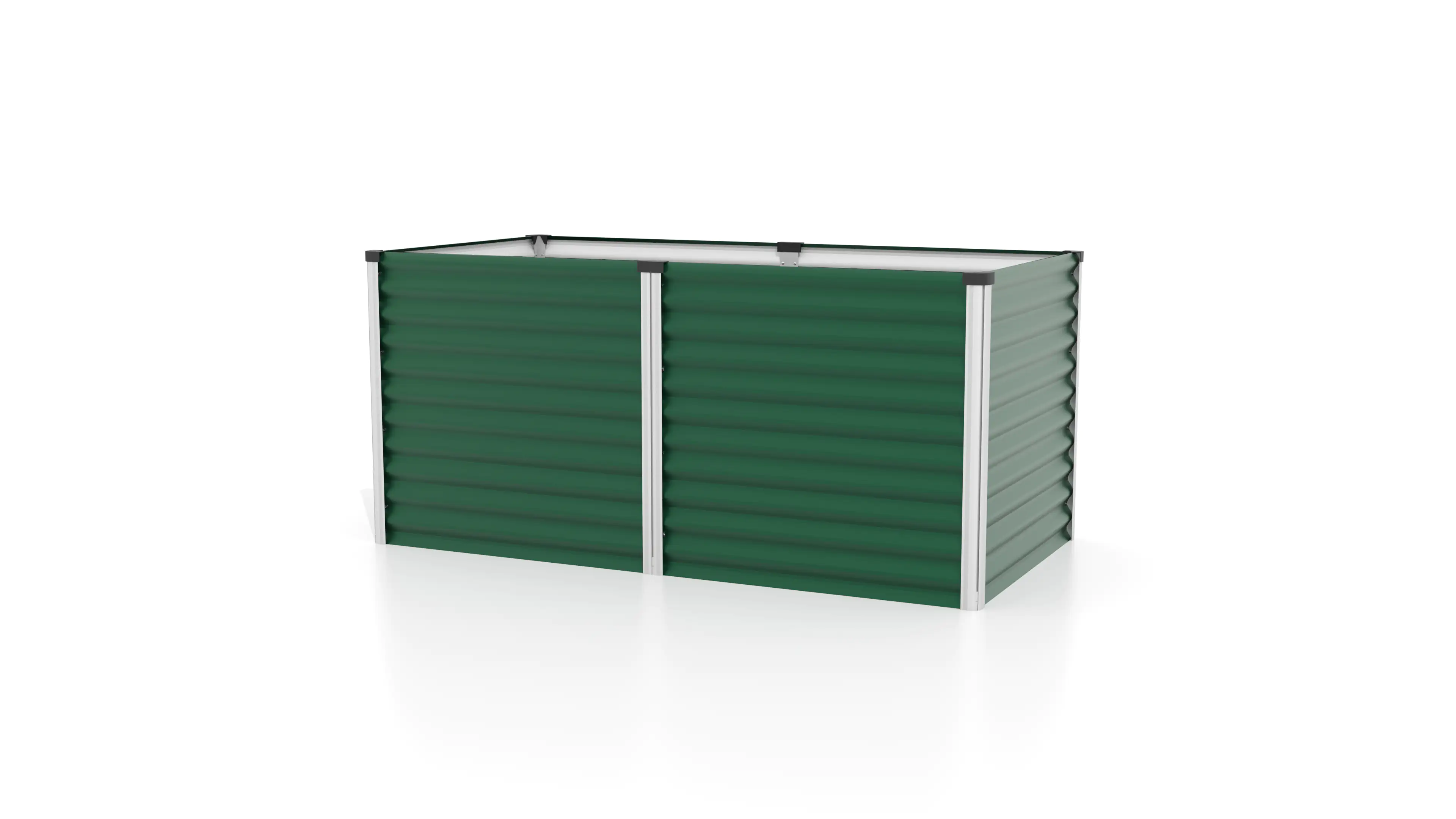 Vitavia Hochbeet Meta 96 x 188 x 86 cm seegras/alu