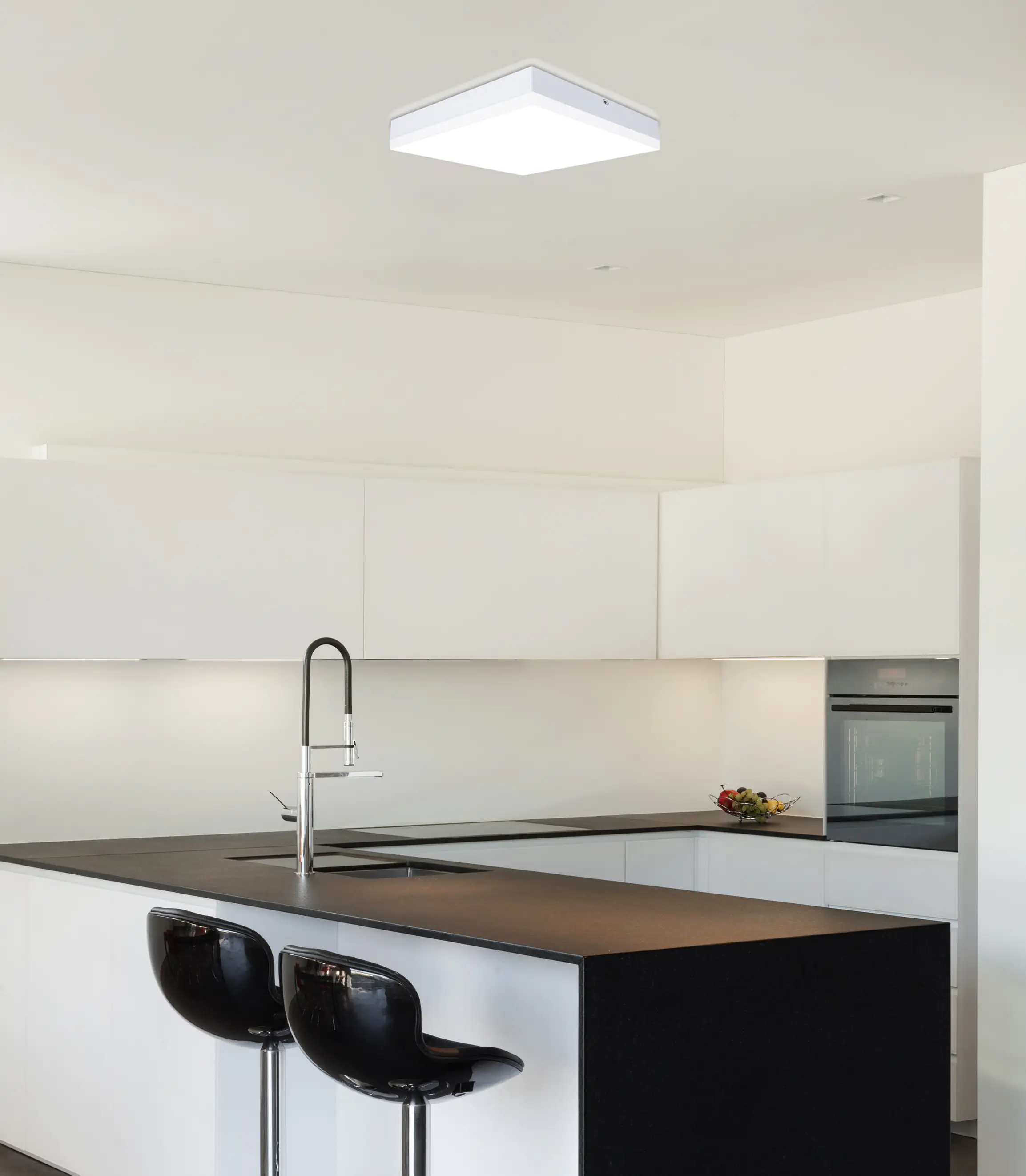 LED Kellerleuchte quadratisch Garagenleuchte, IP 44