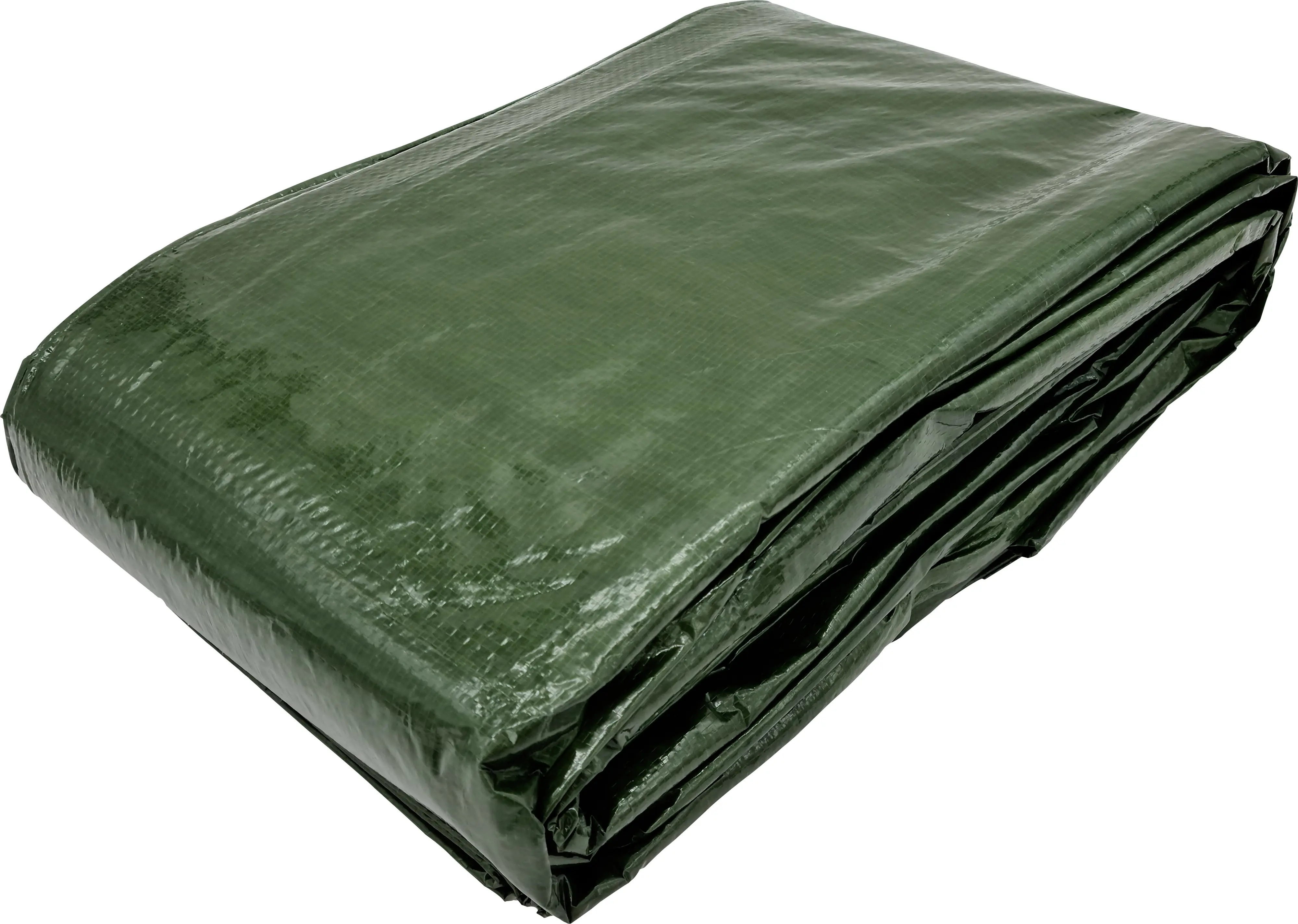 Jufol Abdeckplane Profi 5 x 6 m = 30 m² - 110g/m² silber-grün