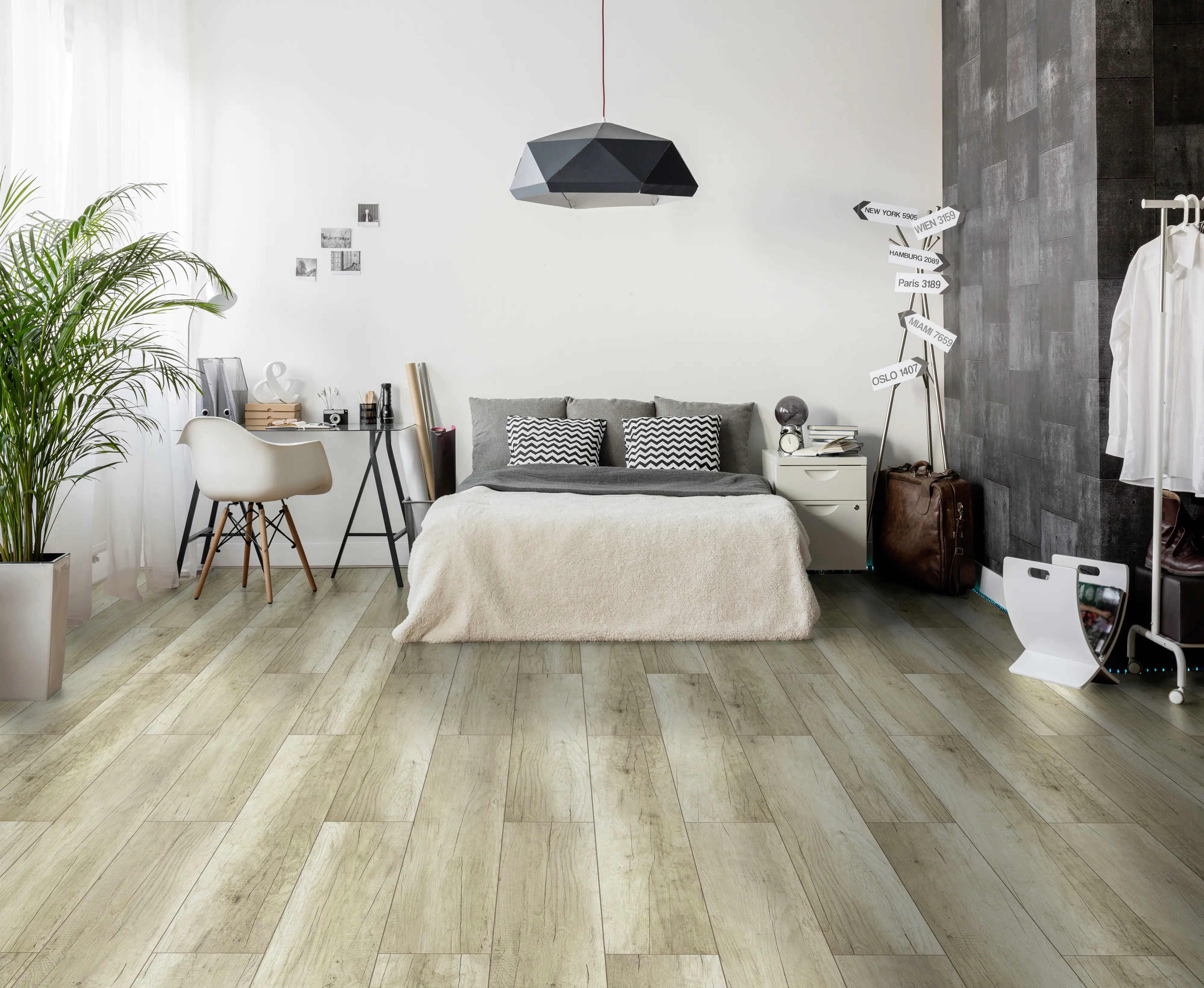 Classen Laminat Megaloc Aquaprotect 128,5 x 19,2 cm 8 mm Oak brown