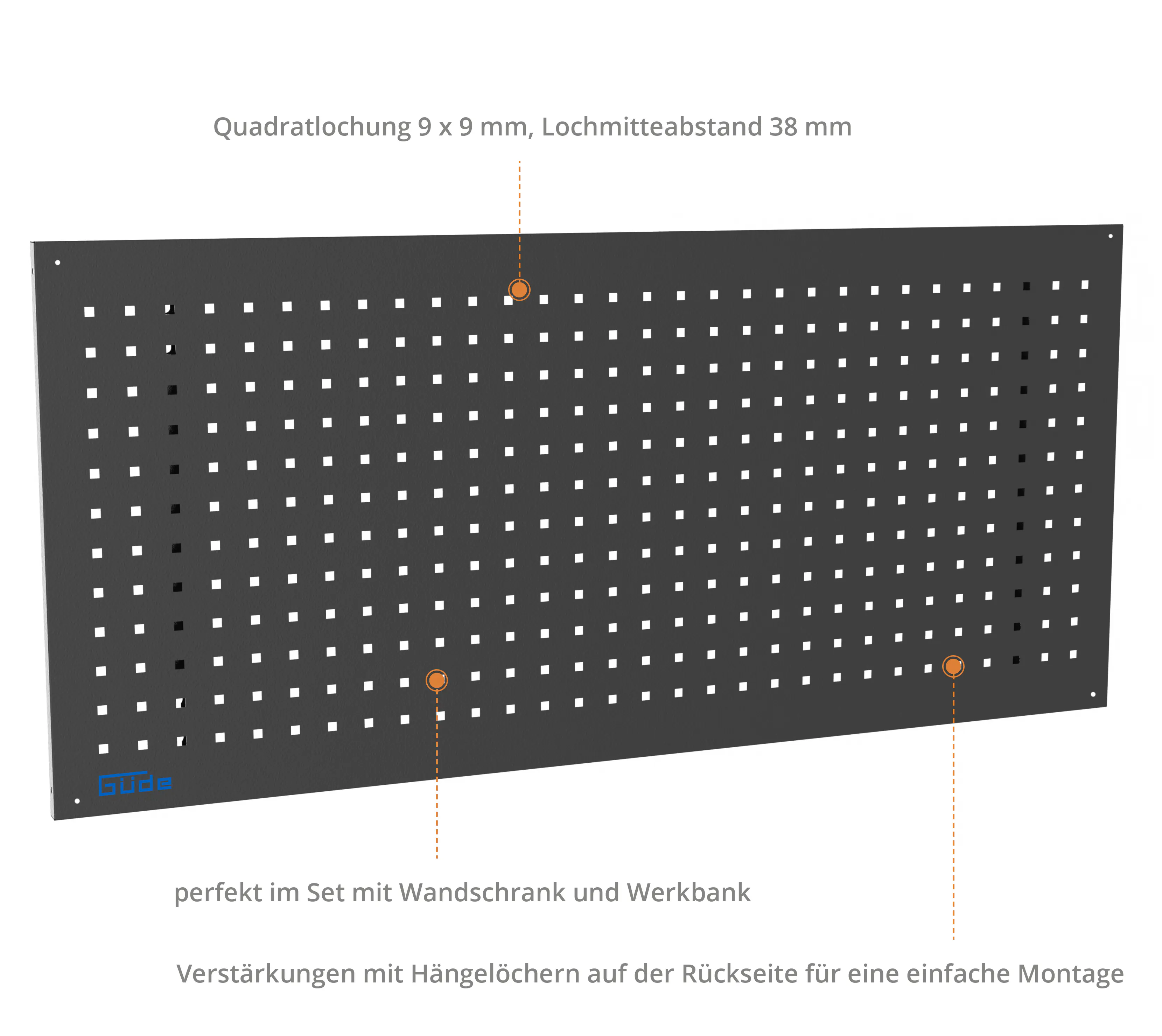 Güde Lochwand GL 1200