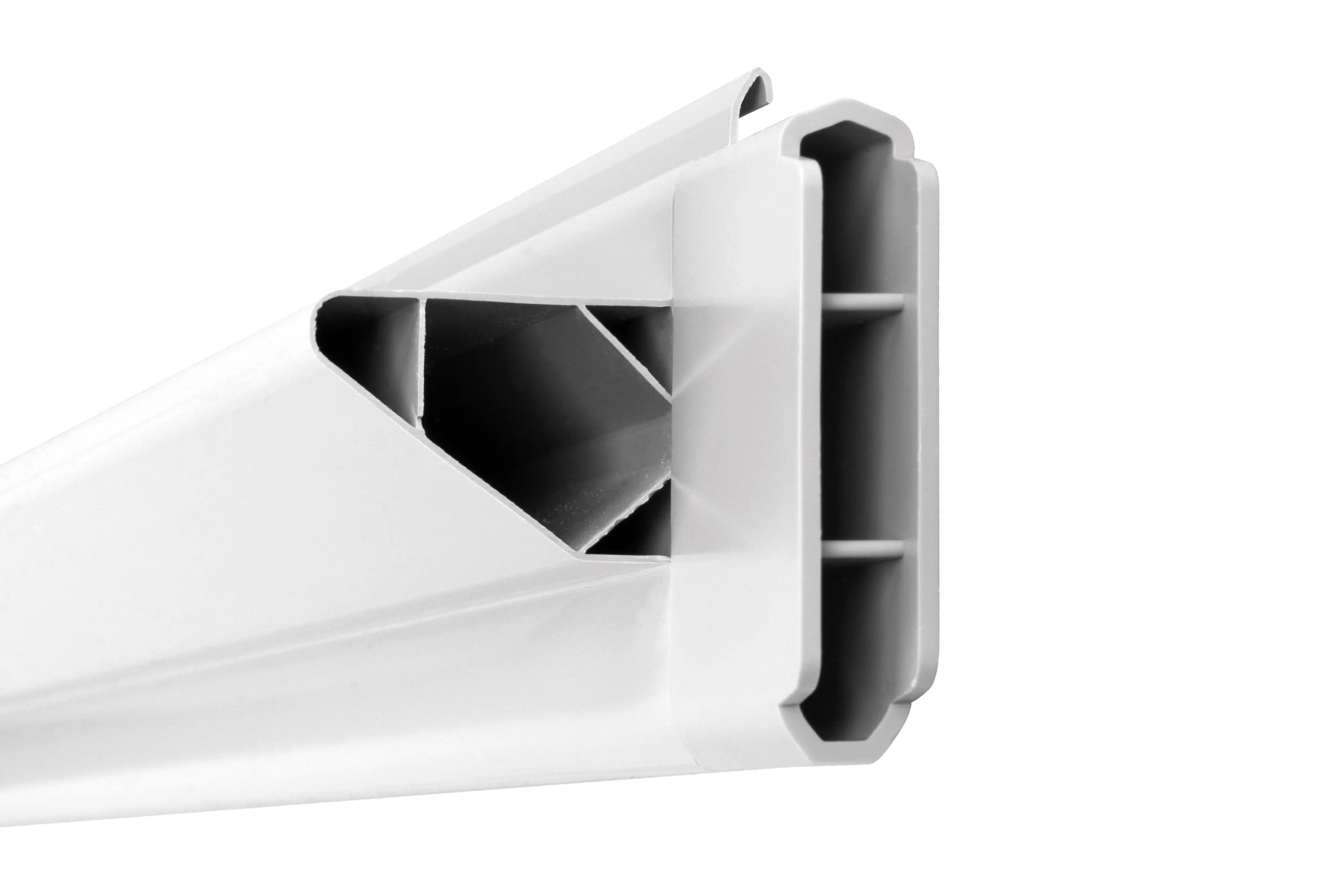 Schellenberg PVC-Winkelendleiste Maxi weiß 1,50 m