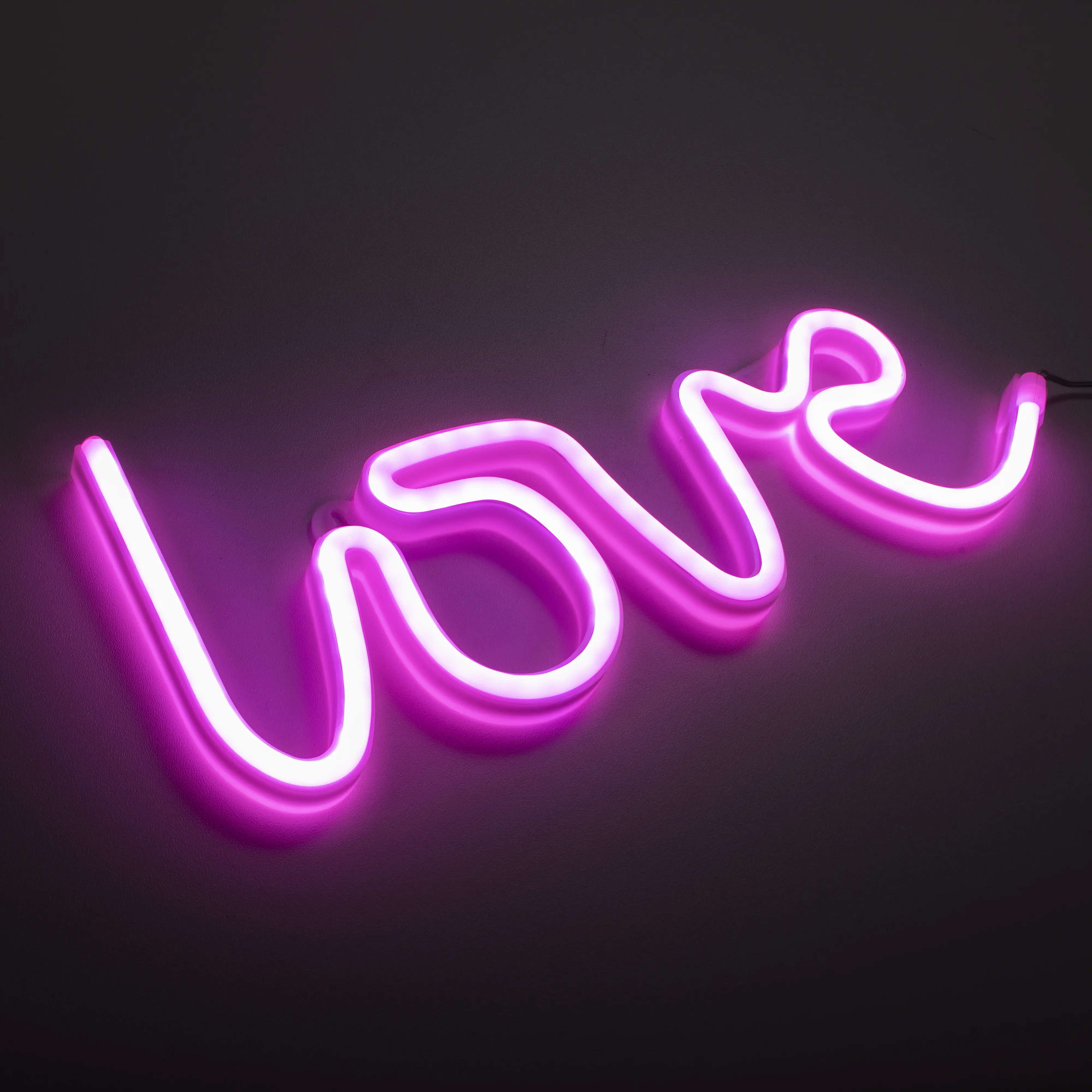 Just light LED Dekoleuchte Love 12,5 x 2 x 34,5 cm