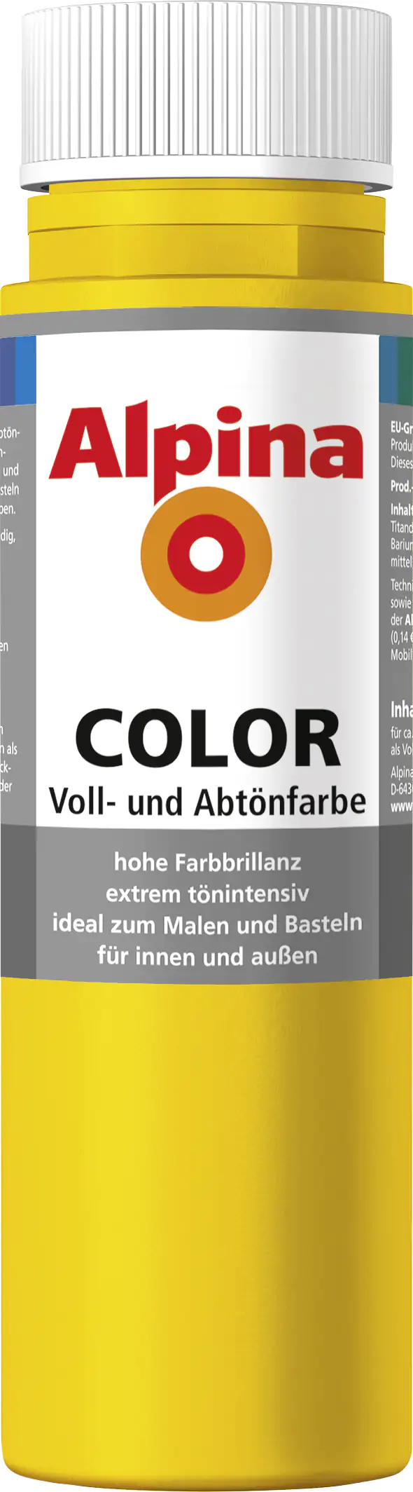 Alpina Color Abtönfarbe lucky yellow 250 ml