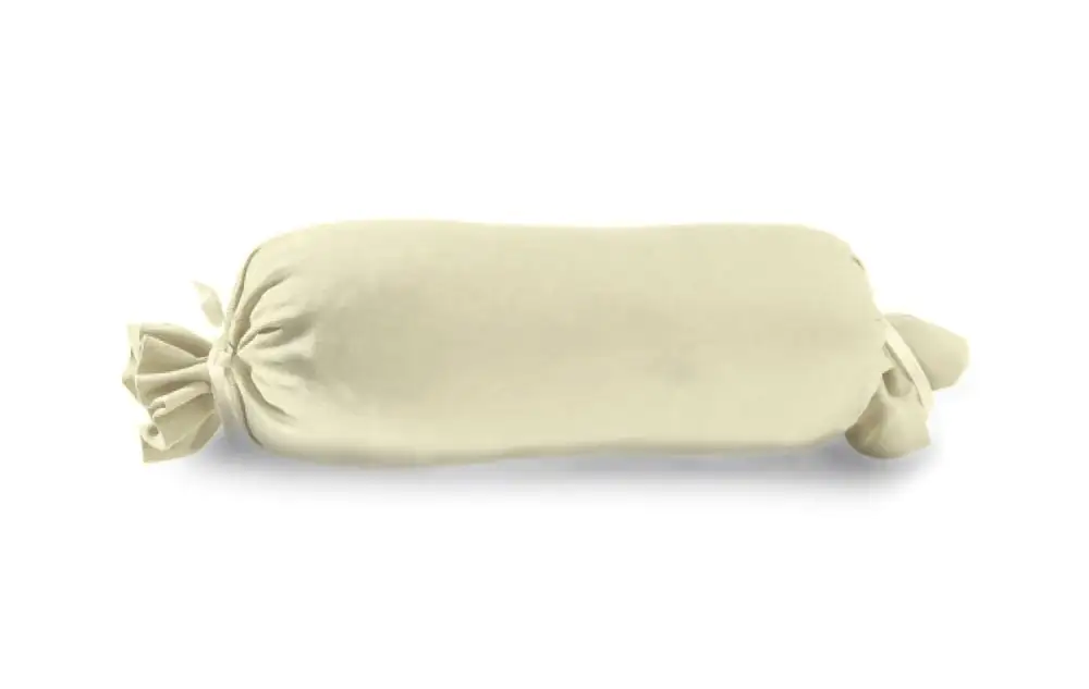 Vario Kissenbezug Jersey für Nackenrolle, ecru, 15 x 40 cm