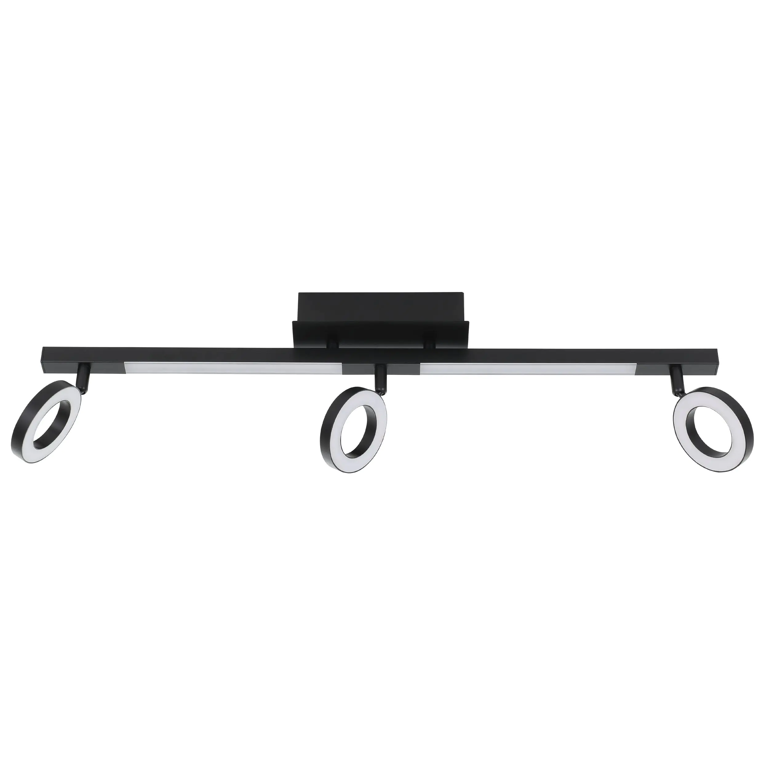 Eglo 3er LED Spot Cardillo 2 schwarz 38,5 x 8,5 cm