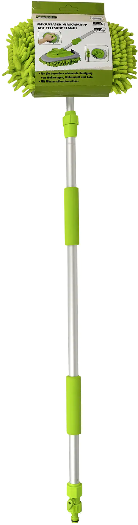 Calima Mikrofaser Waschmopp mit Teleskopstange