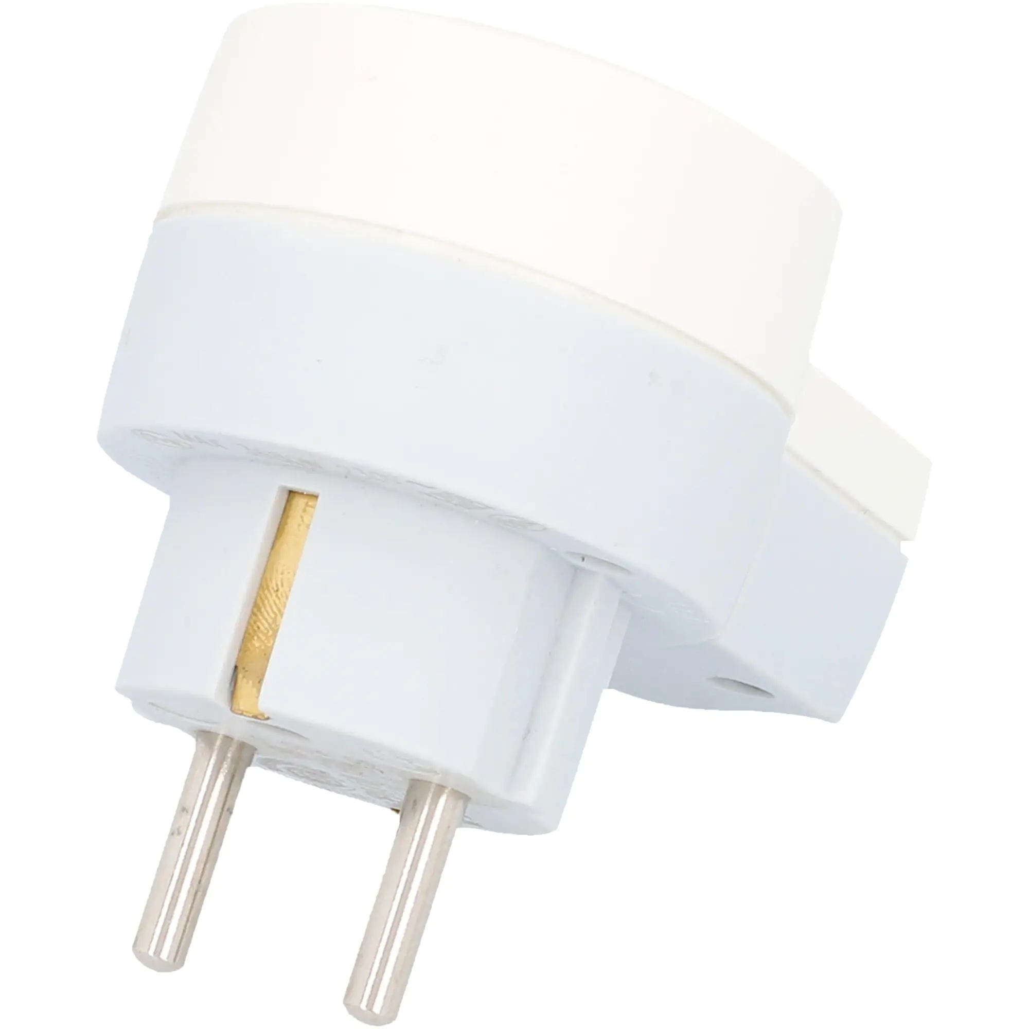 LEGRAND Schutzkontakt-Stecker Schalter beleuchtet weiß