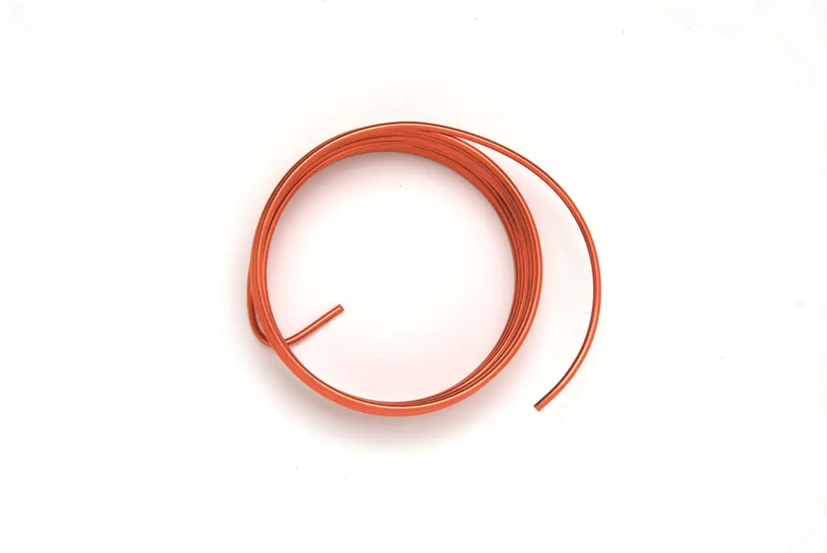 Glorex Deko Aludraht orange 1 mm, 2 m