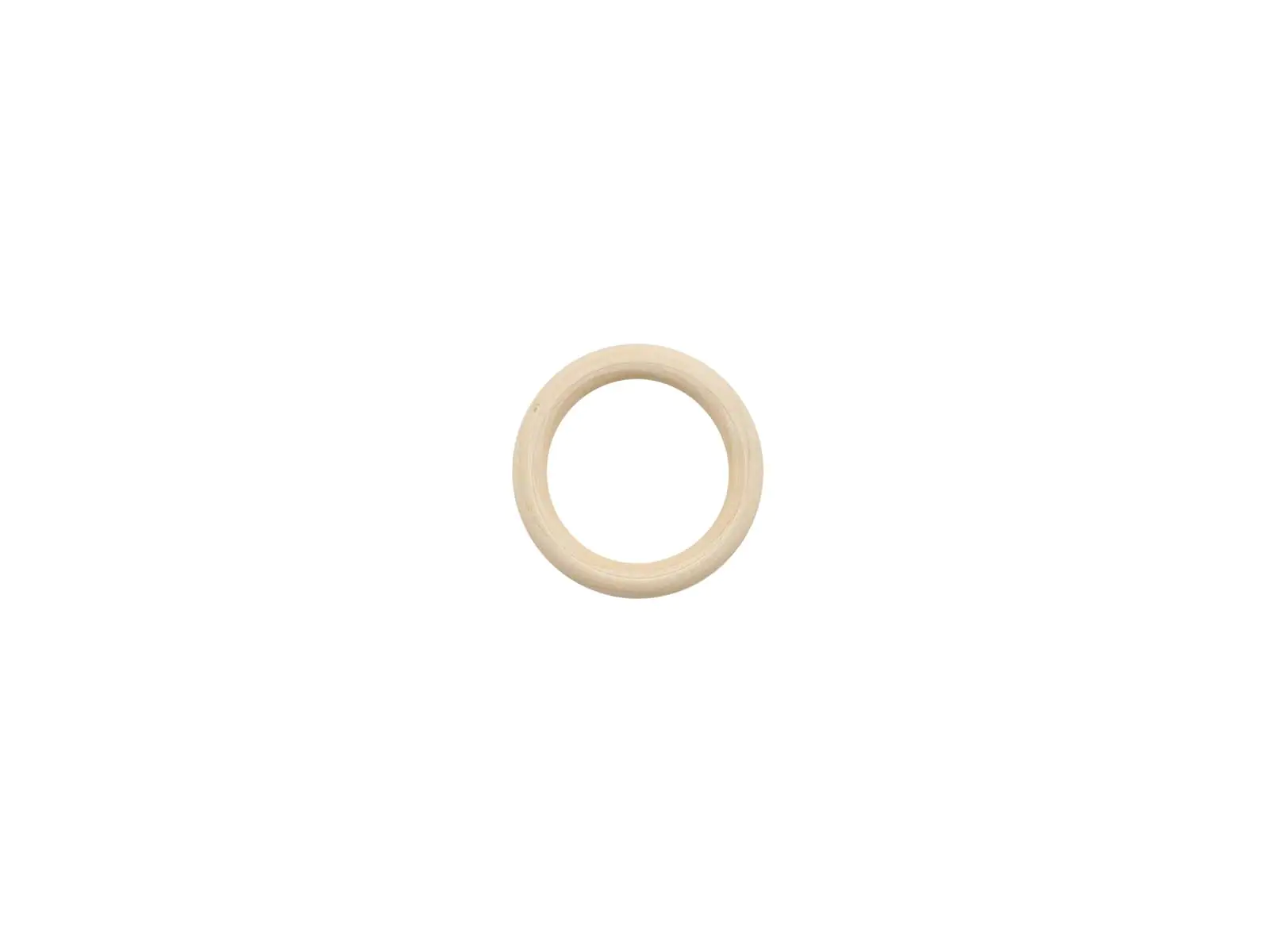 Glorex Holzring,70x10mm 2 Stück Farbe: natur