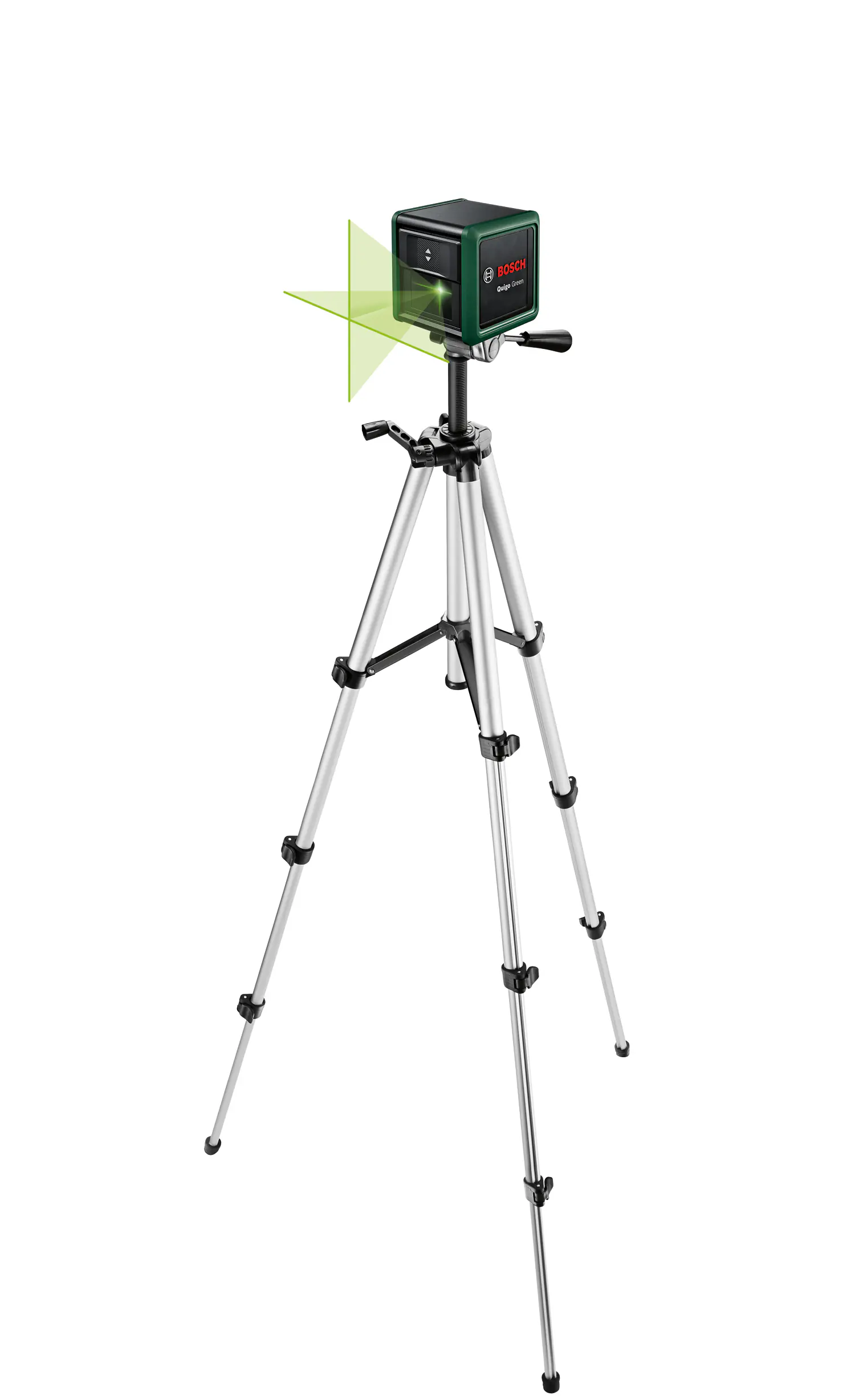 Bosch Kreuzlinienlaser Quigo Green mit Stativ 