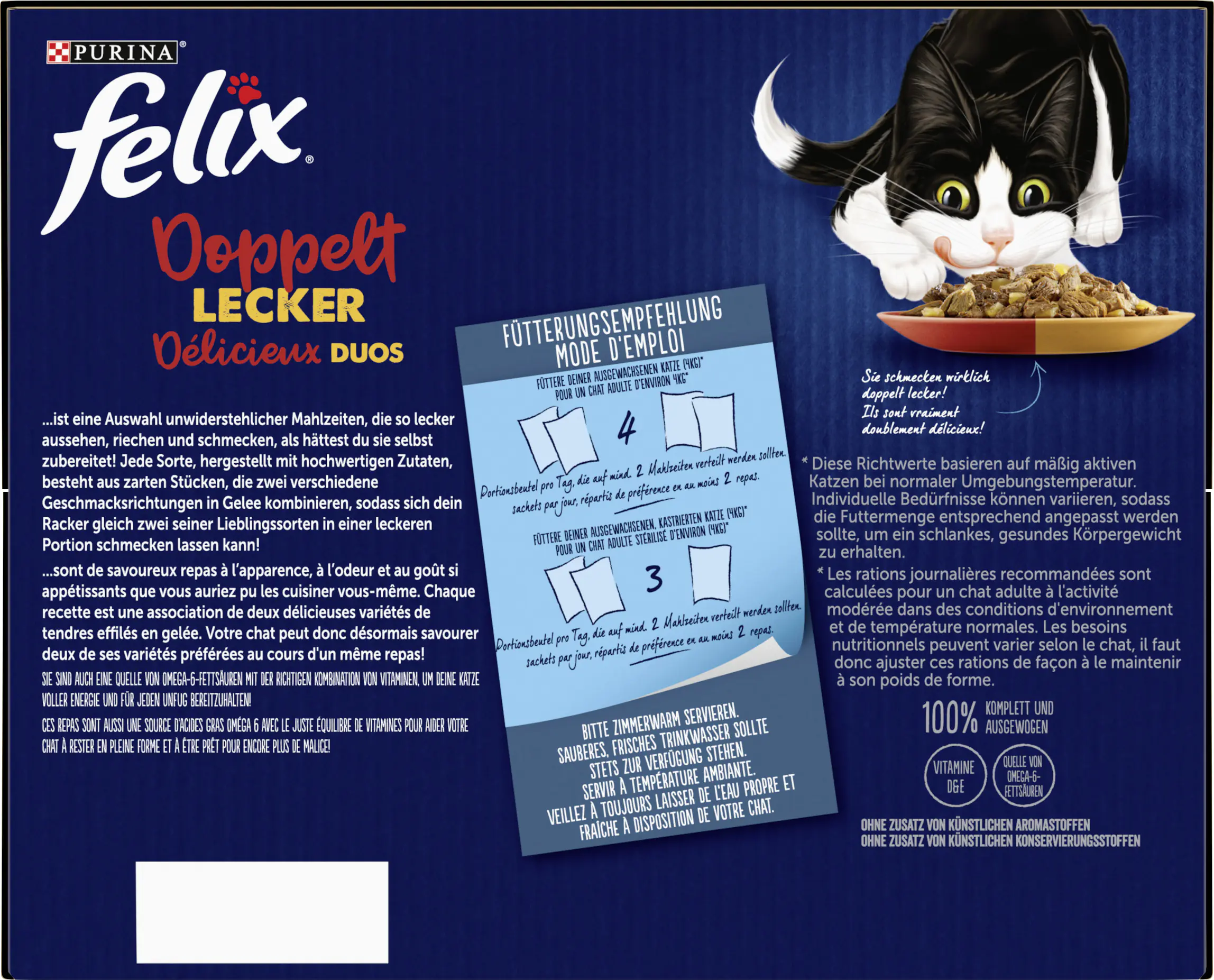 Felix So gut wie es aussieht Doppelt Lecker Fleisch 24x 85g