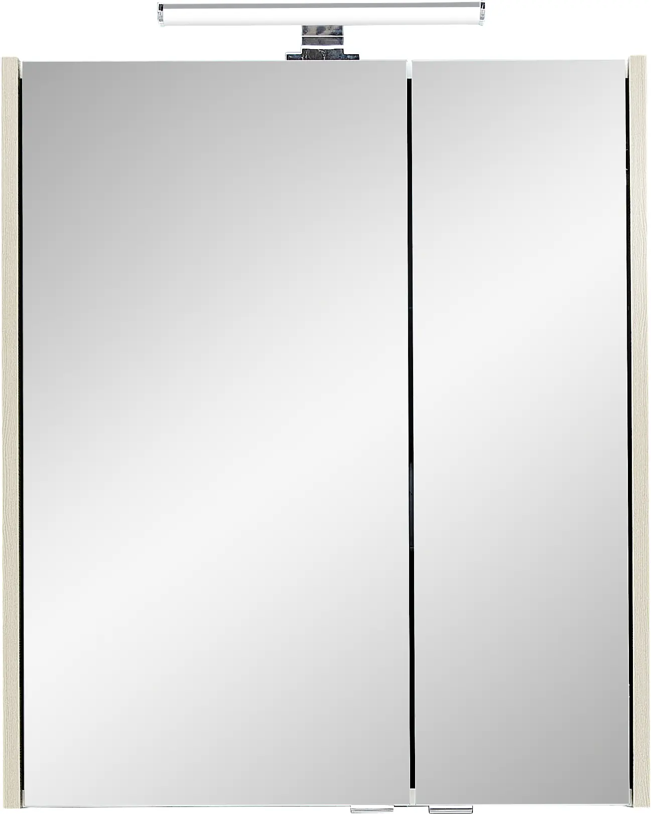 Pelipal Spiegelschrank Quickset 85-III LED-Aufsatzleuchte Polar Pinie 60 cm
