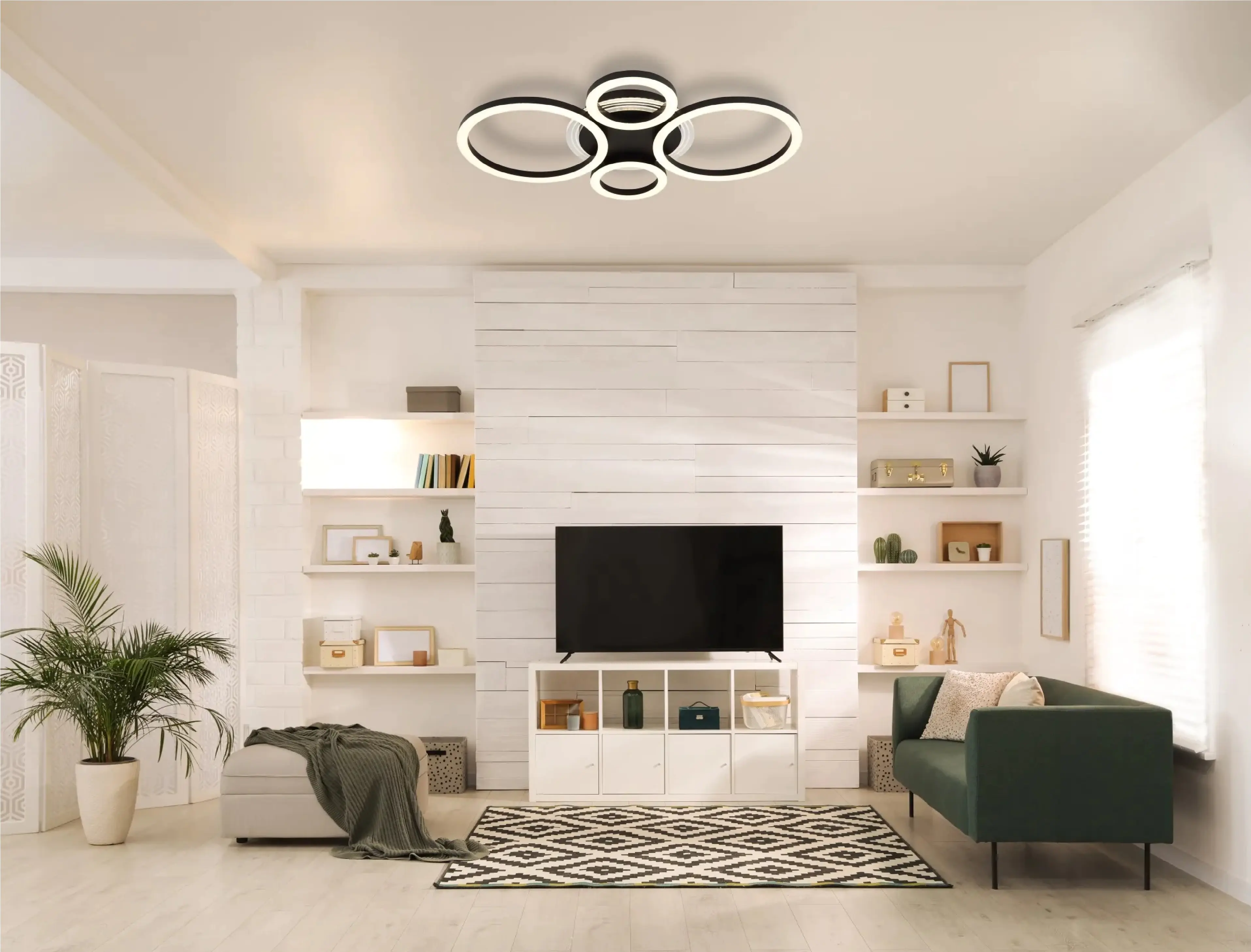 Globo LED Deckenleuchte Loretta 4er