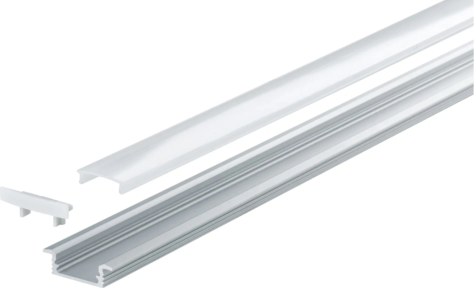 Paulmann Floor Profil mit Diffusor Alu eloxiert/Satin 1m