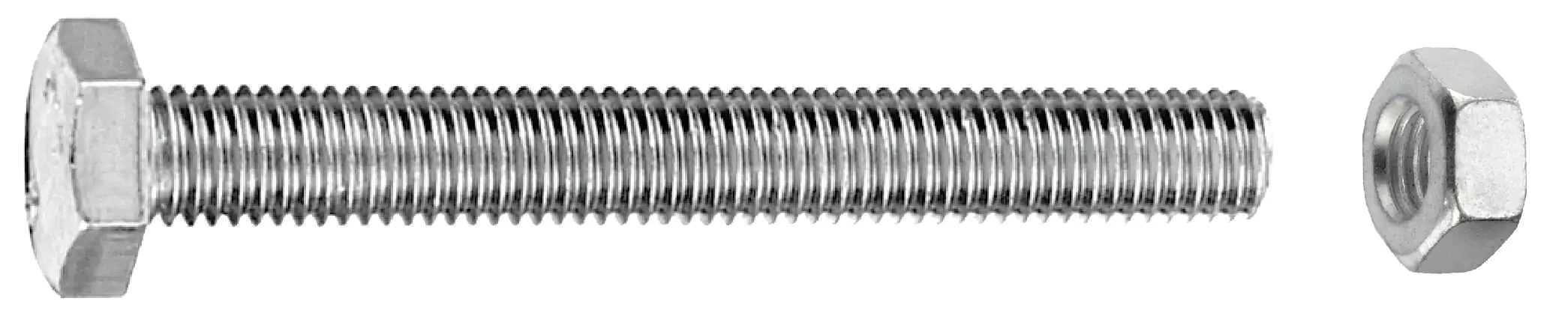 Connex Sechskantschrauben M10 x 70 mm, 15 Stück