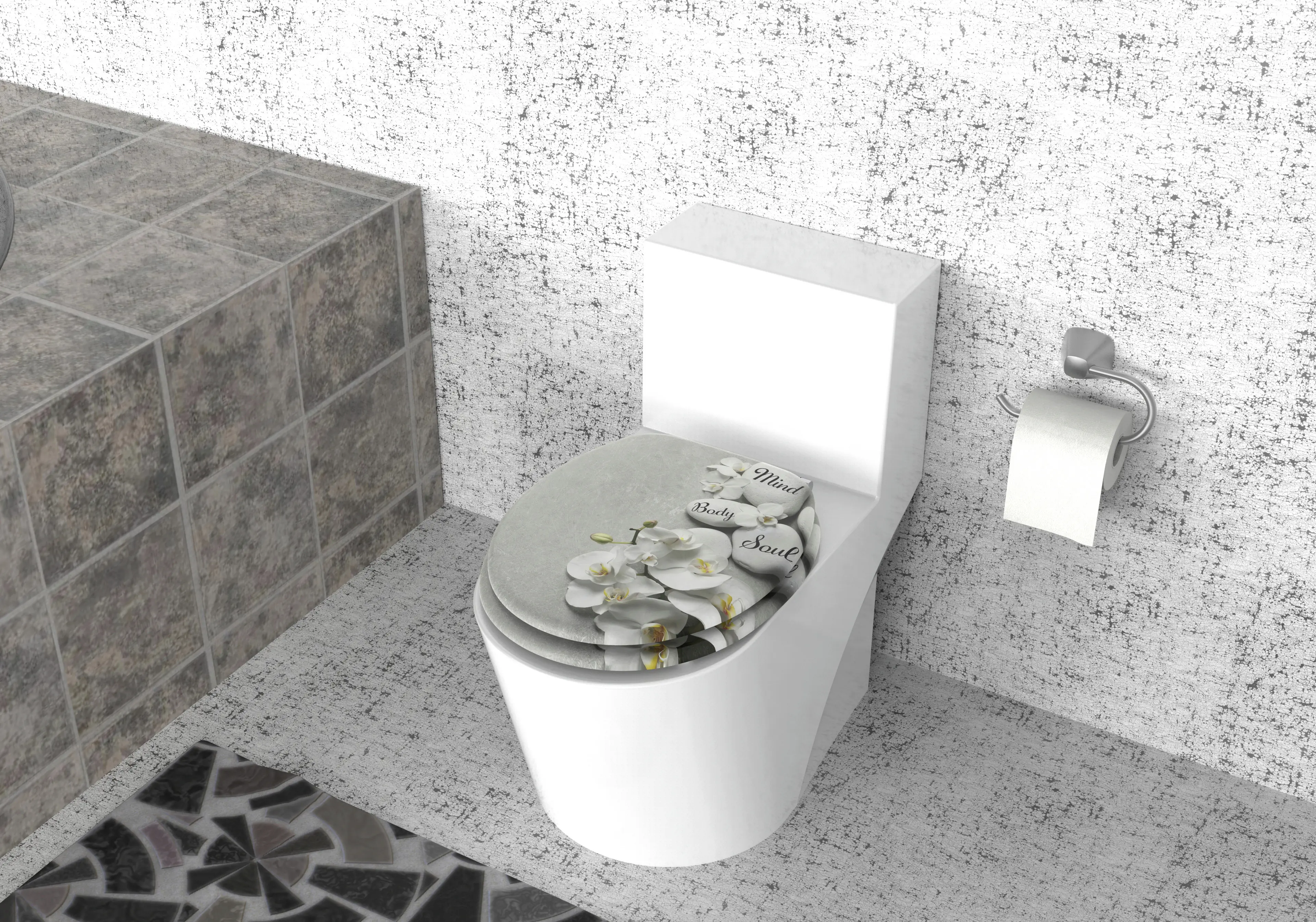 Duschwell MDF-WC-Sitz-Body&Soul