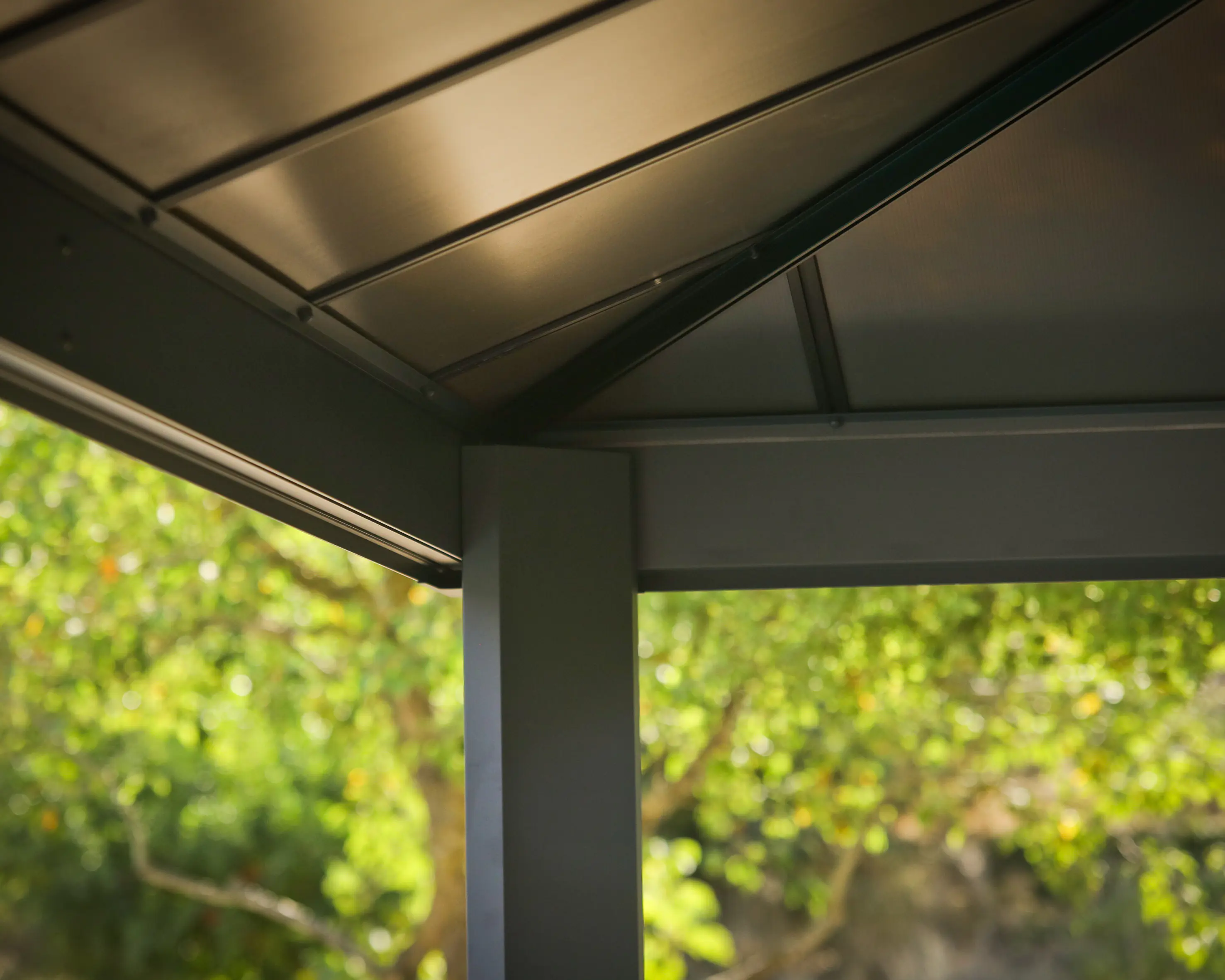 Canopia Pavillon Dallas 487 x 426 cm Aluminium anthrazit