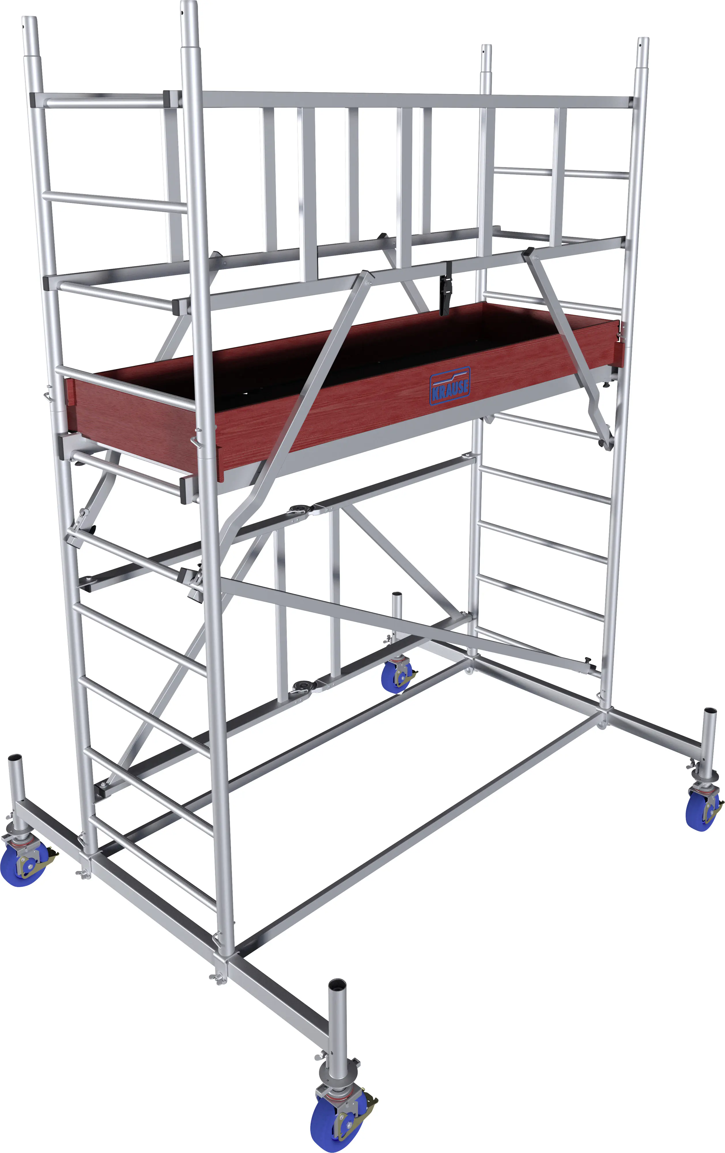 Krause Faltgerüst MONTO ProTec XS Aluminium 3,80 m