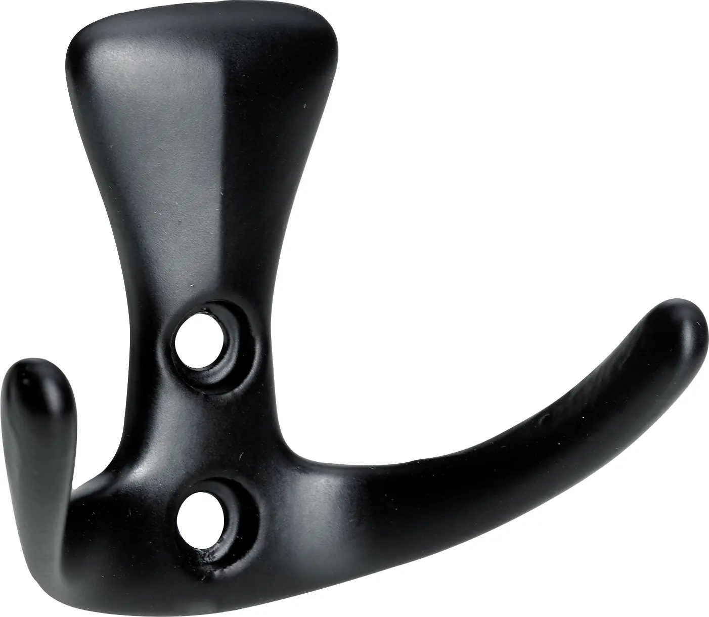 Hettich Mantelhaken 5,5 x 6,7 x 3,4 cm Zinkdruckguss schwarz - 1 Stück