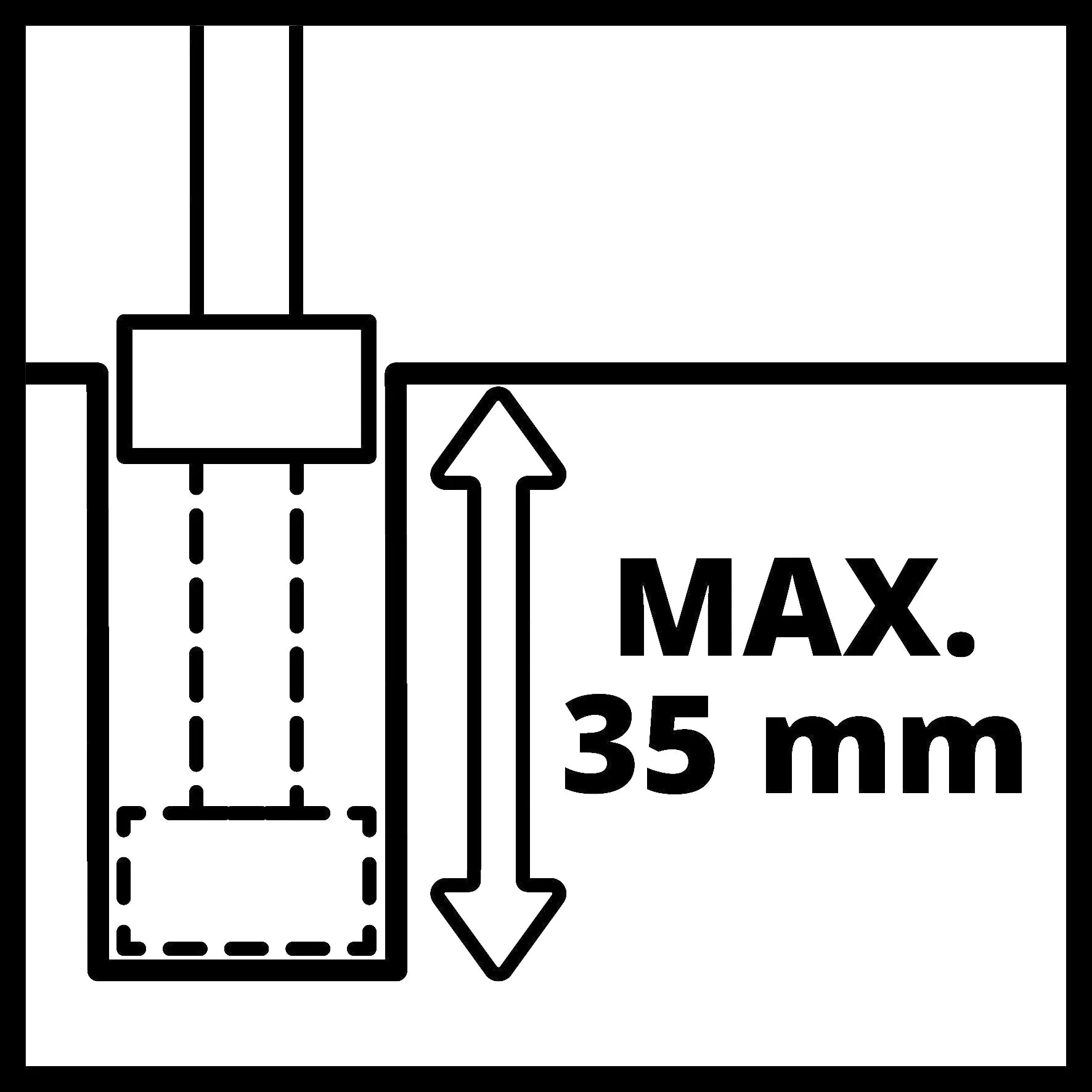 Einhell Akku-Oberfräse TP-RO 18 Li BL Solo 18 V