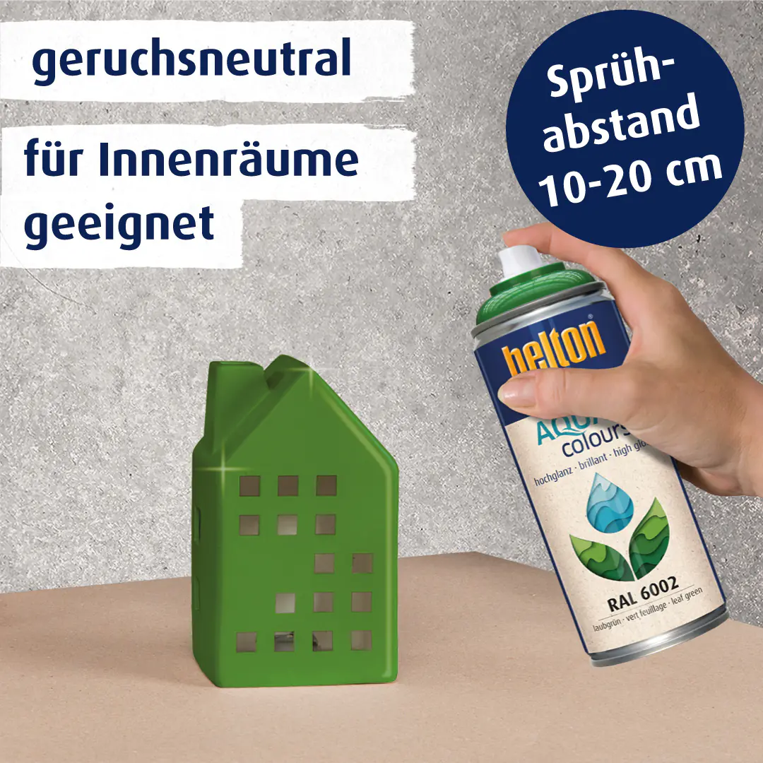 belton free Lackspray AQUAcolours 400 ml laubgrün hochglanz