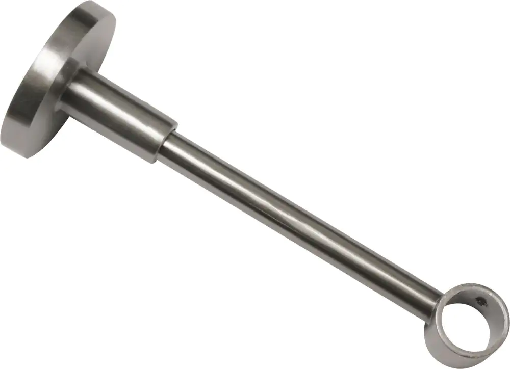 Gardinia Träger Memphis geschlossen edelstahl-optik, Ø 16 mm