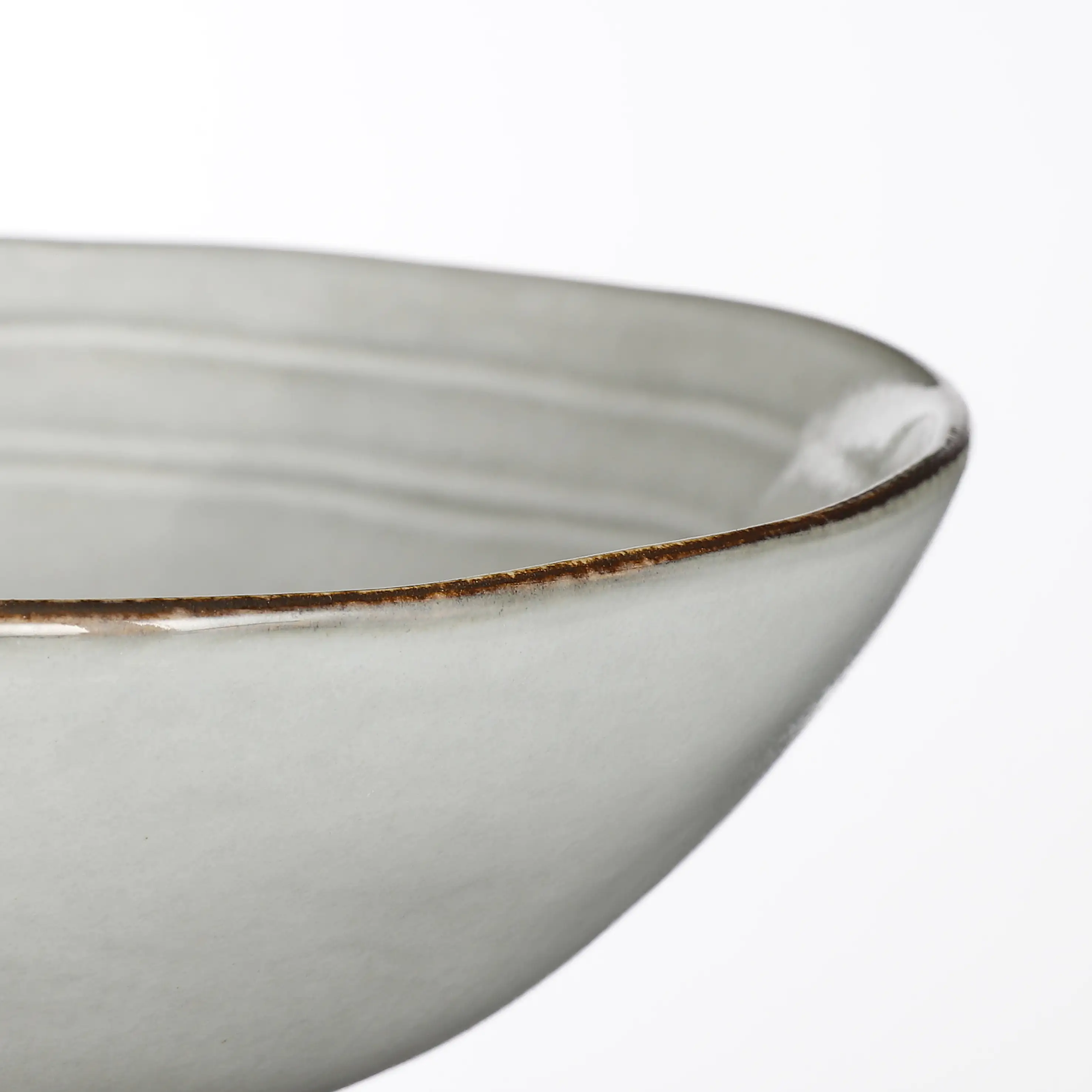 Mica Schale Tabo grau, Ø 20 cm x 6,5 cm
