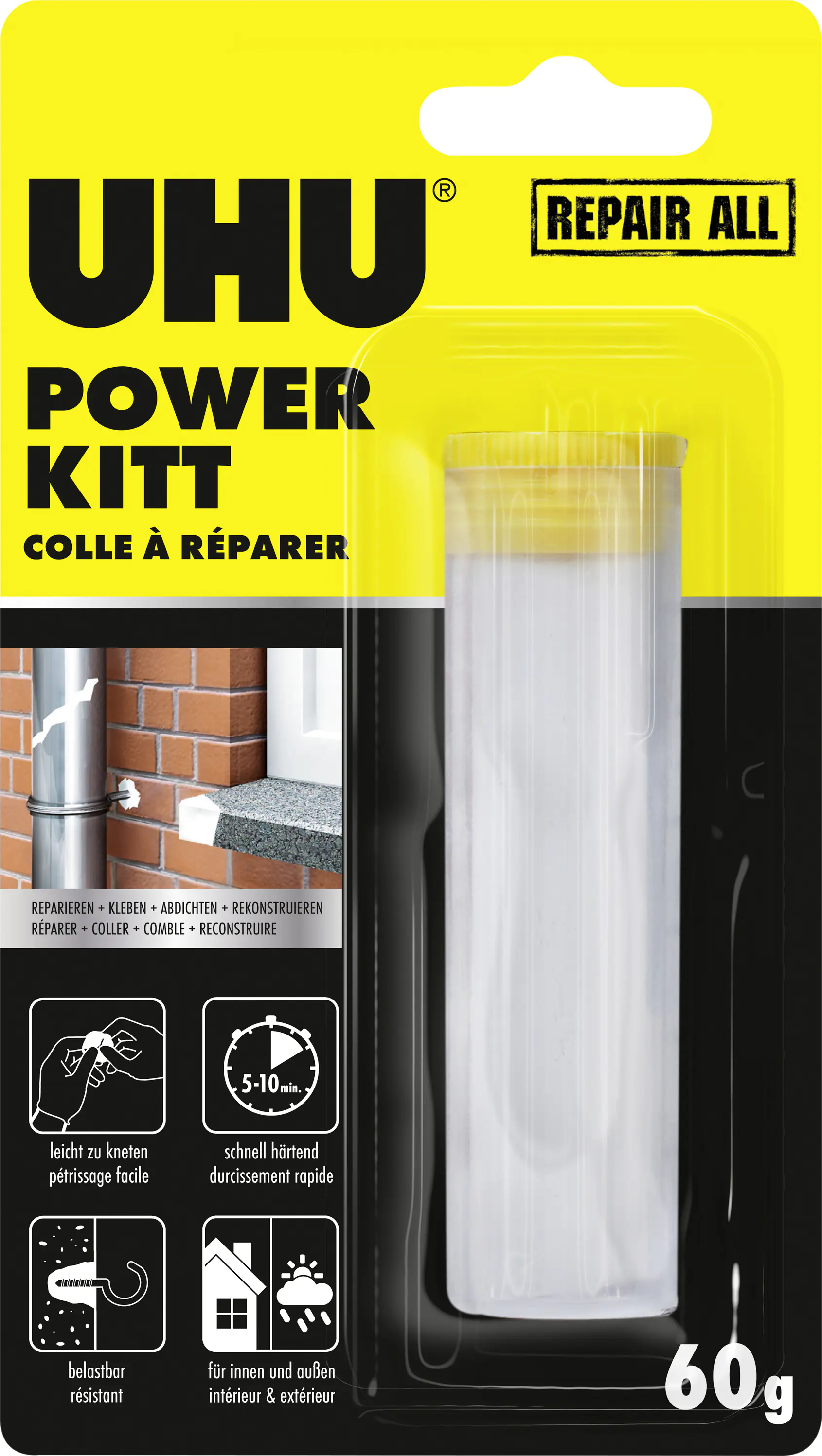 UHU Repair all Powerkitt Spezialkleber 60 g