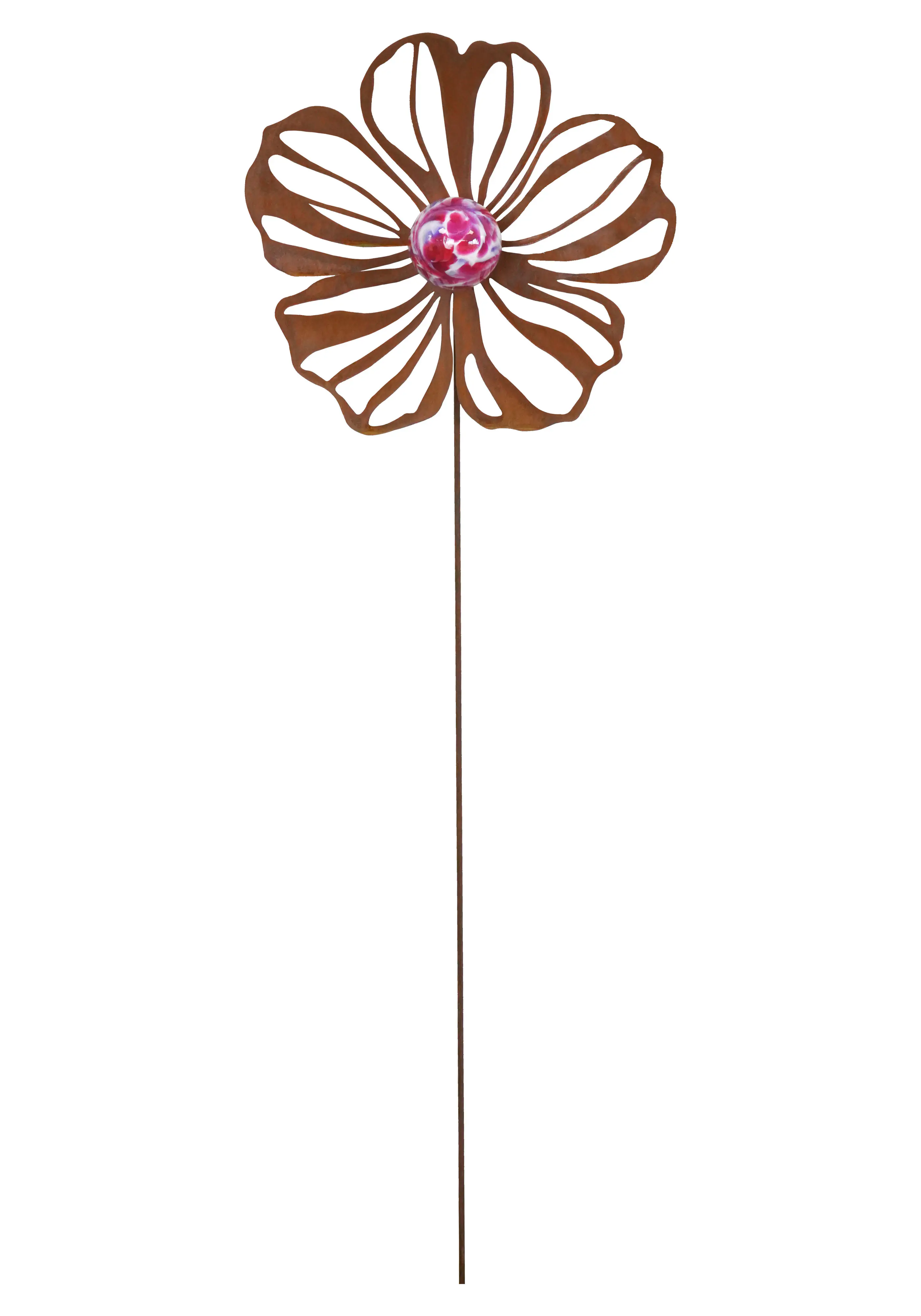 Badeko Blume Porto 140 x 40 cm rostbraun