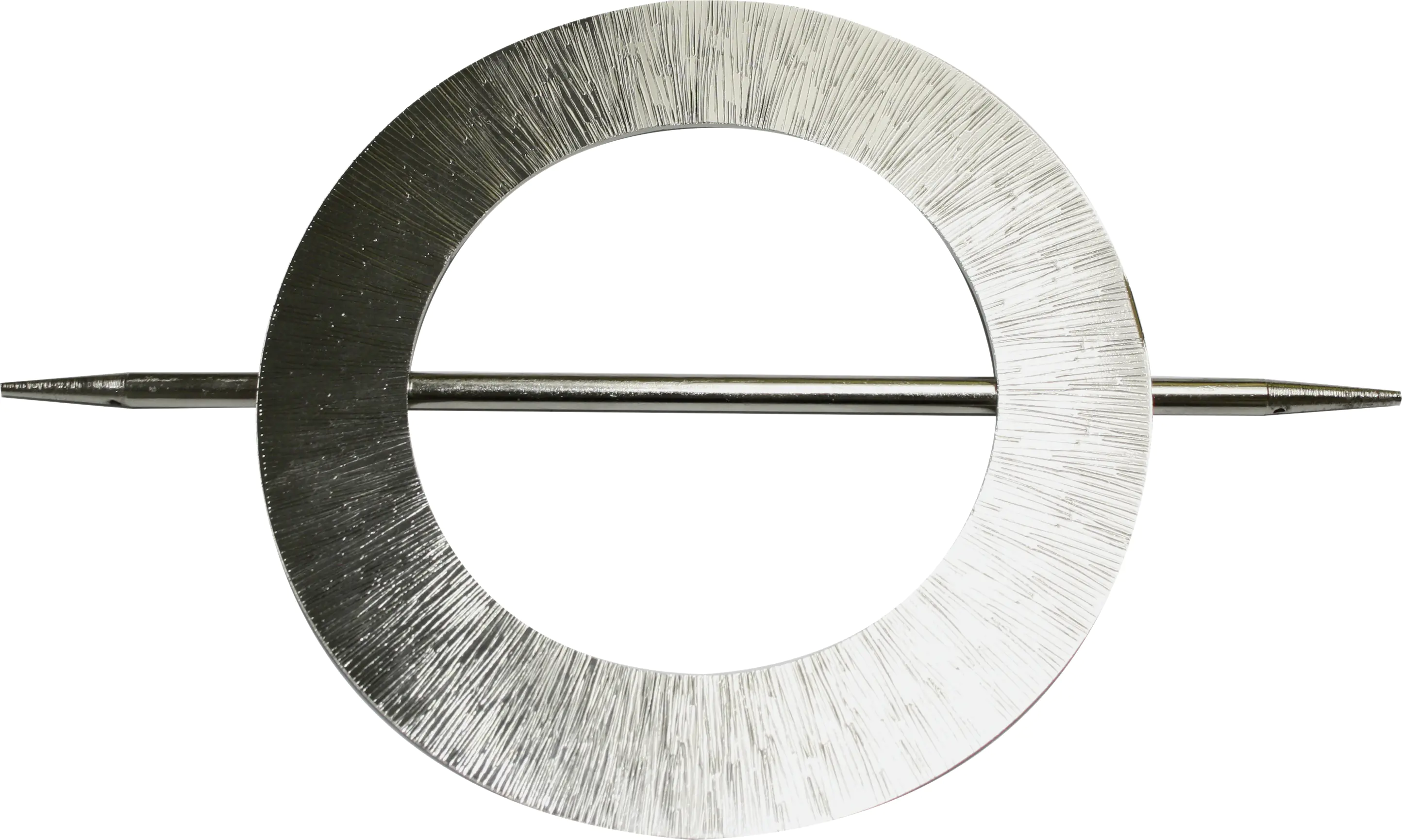 Gardinia Raffhalter für Vorhänge Mars Ø 14,5 cm edelstahl-optik