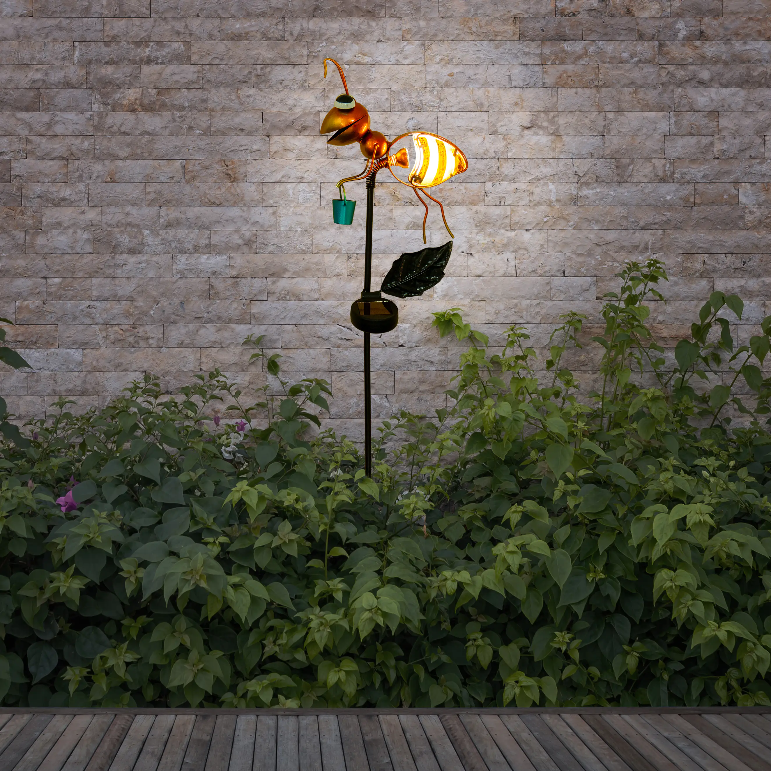 Light & More LED Solar-Erdspieß Ameise