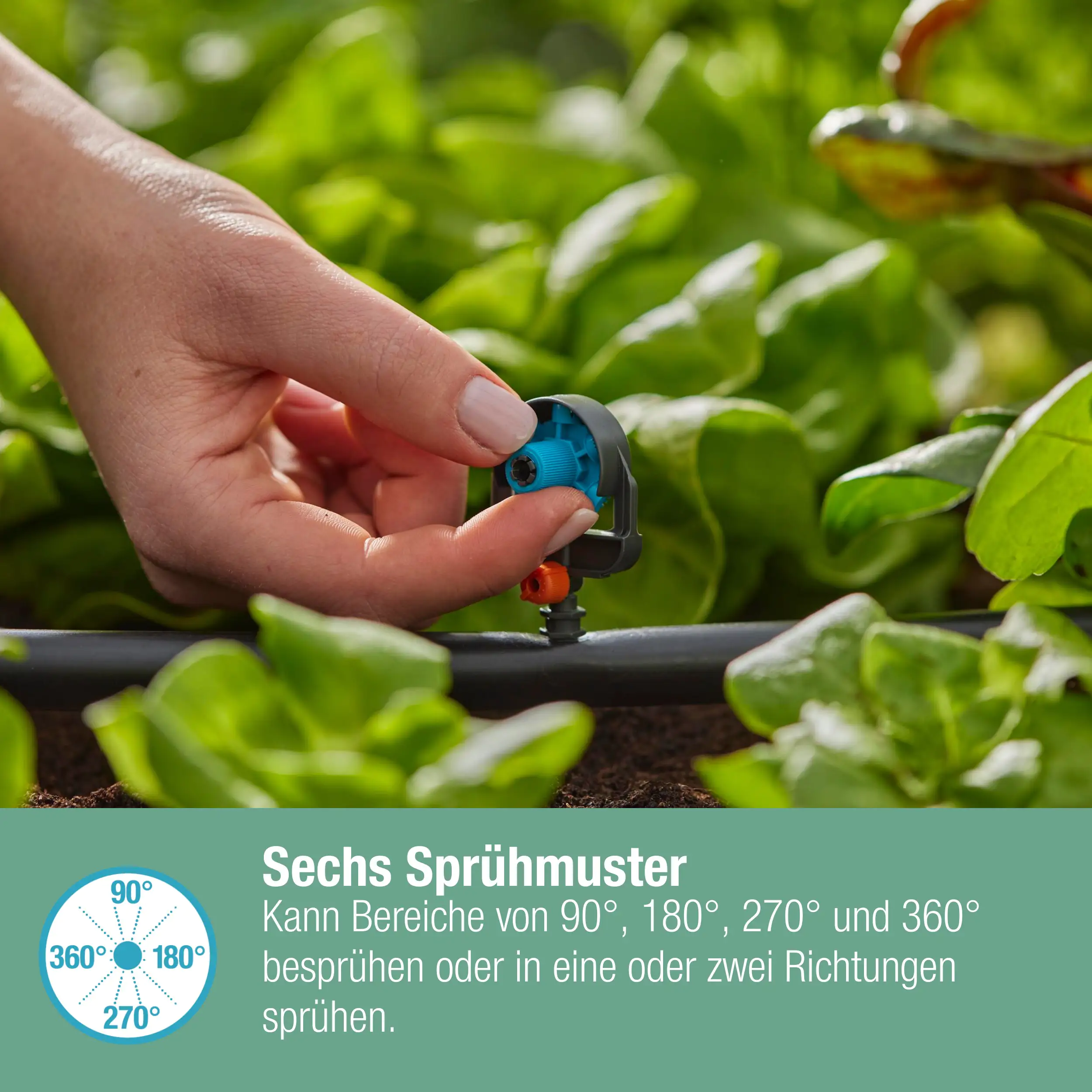 Gardena Sprühdüse 6 in 1