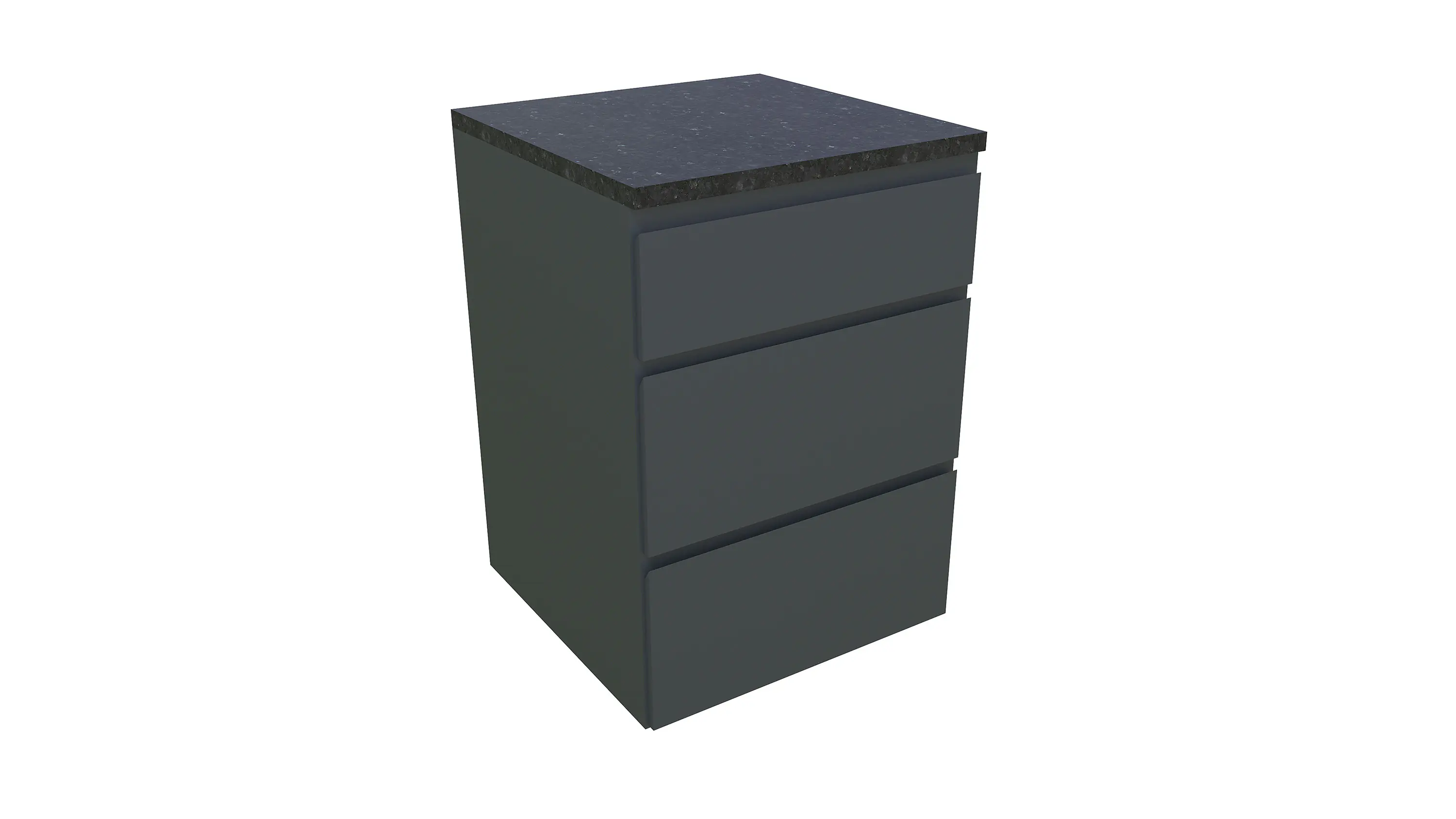 Bellano Living Element für Outdoorküchen inkl. 3 Schubladen anthrazit granit
