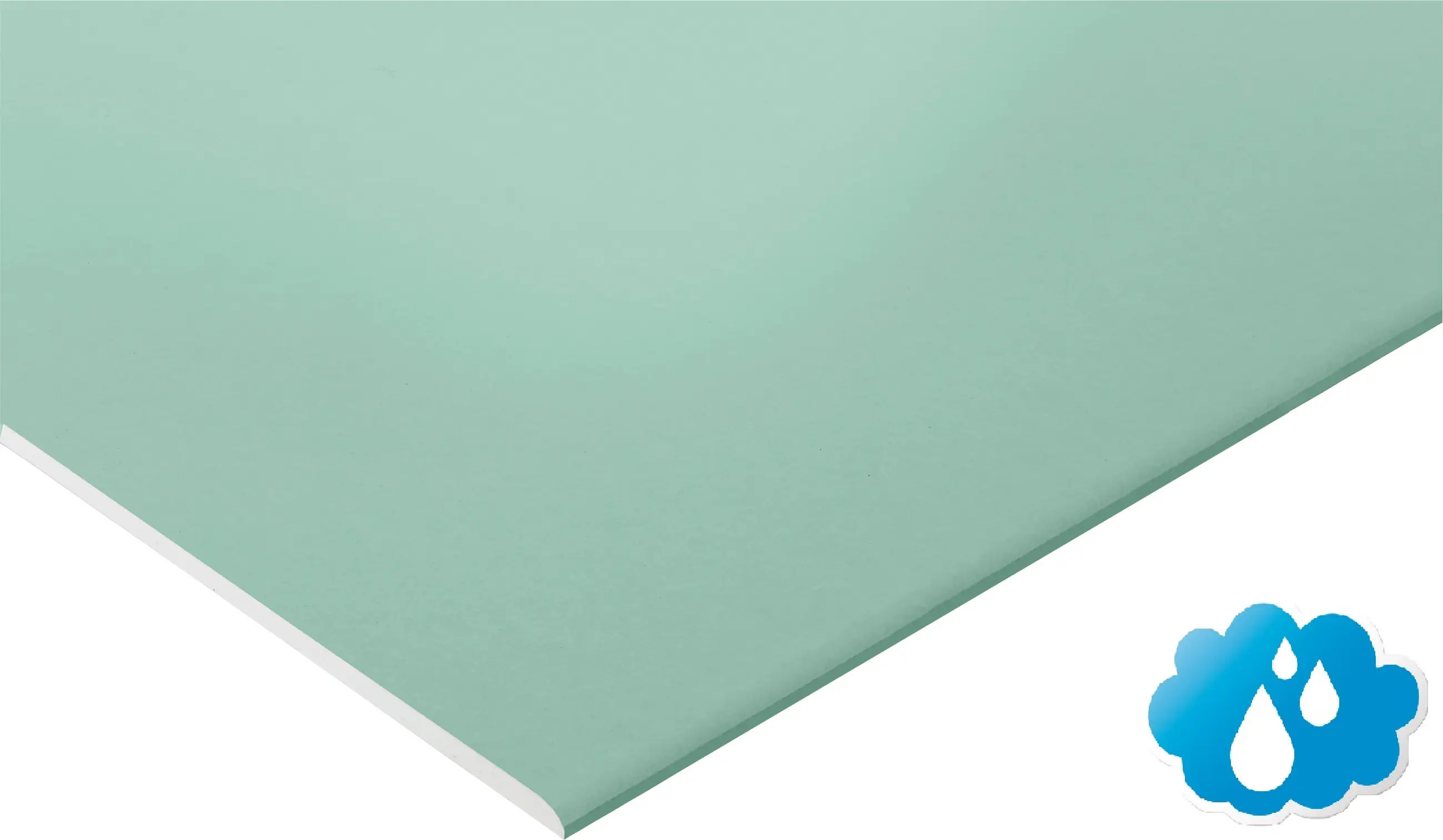 Knauf Gipskarton-Bauplatte GKBI 250 x 125 cm 12,5 mm