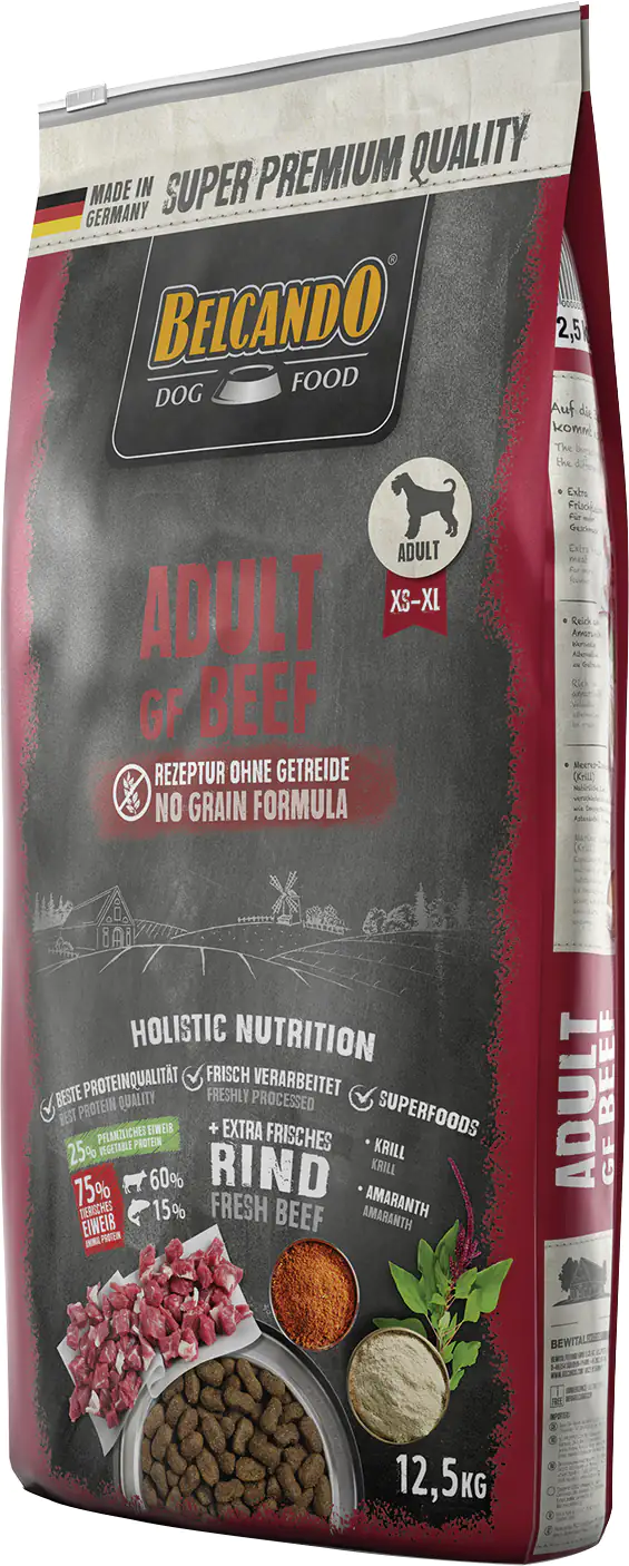 Belcando GF Hundetrockenfutter Adult 12,5 kg Rind 