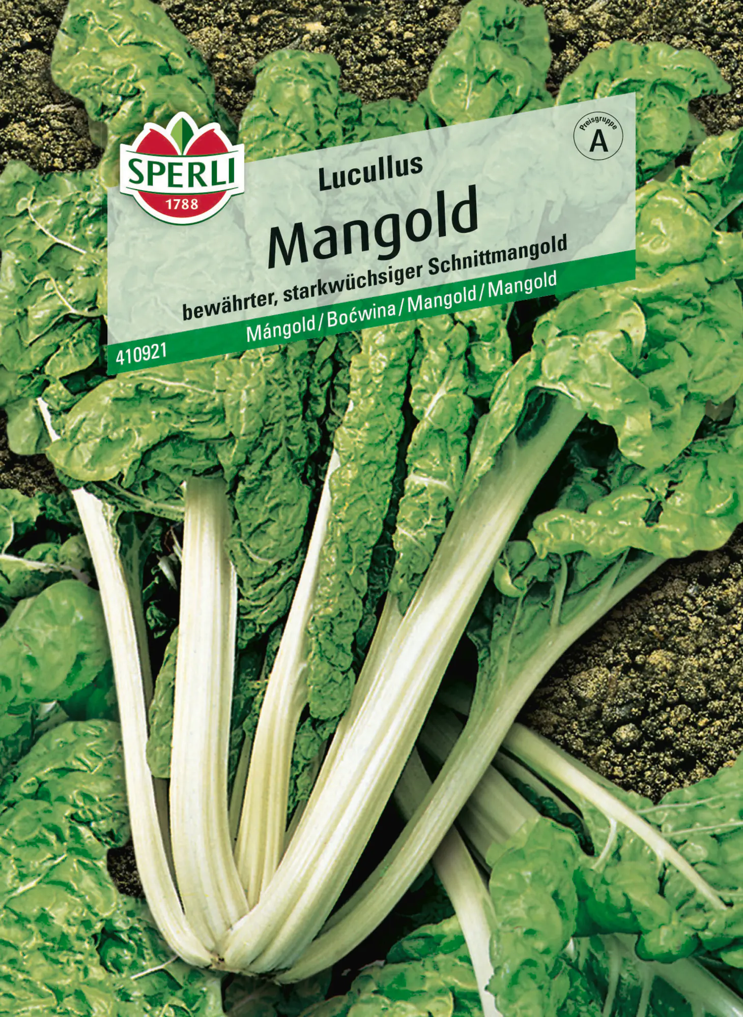 Sperli Saatgut Mangold Lucullus für ca. 50 Pflanzen